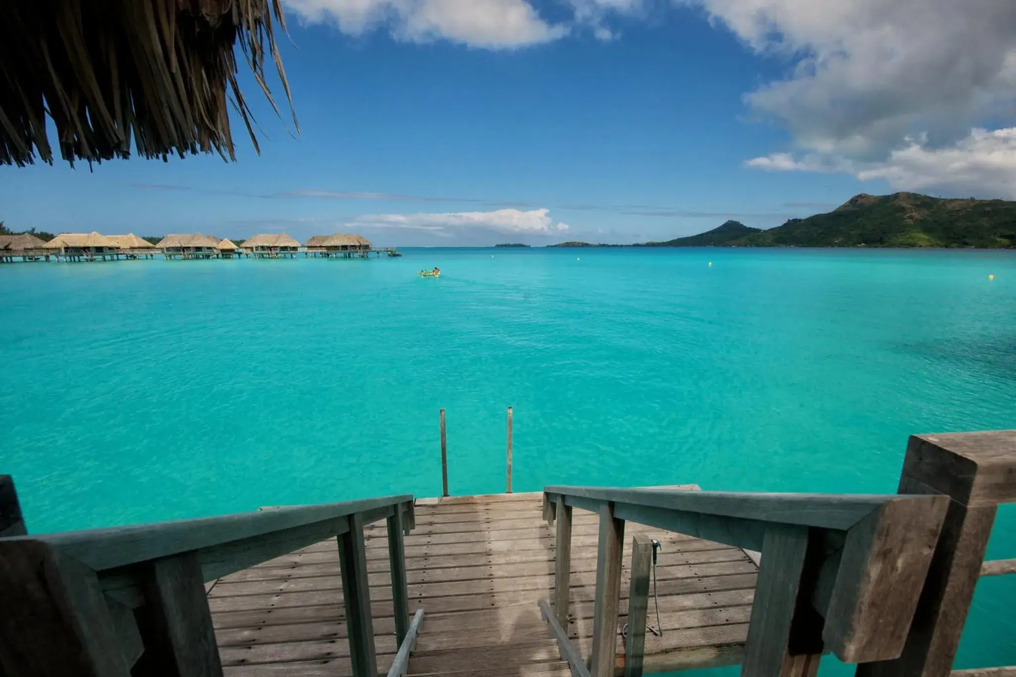Overwater Villa with King Bed and Mountain View in InterContinental Bora Bora & Thalasso Spa by IHG Overwater Villa with King Bed and Mountain View in InterContinental Bora Bora & Thalasso Spa by IHG
