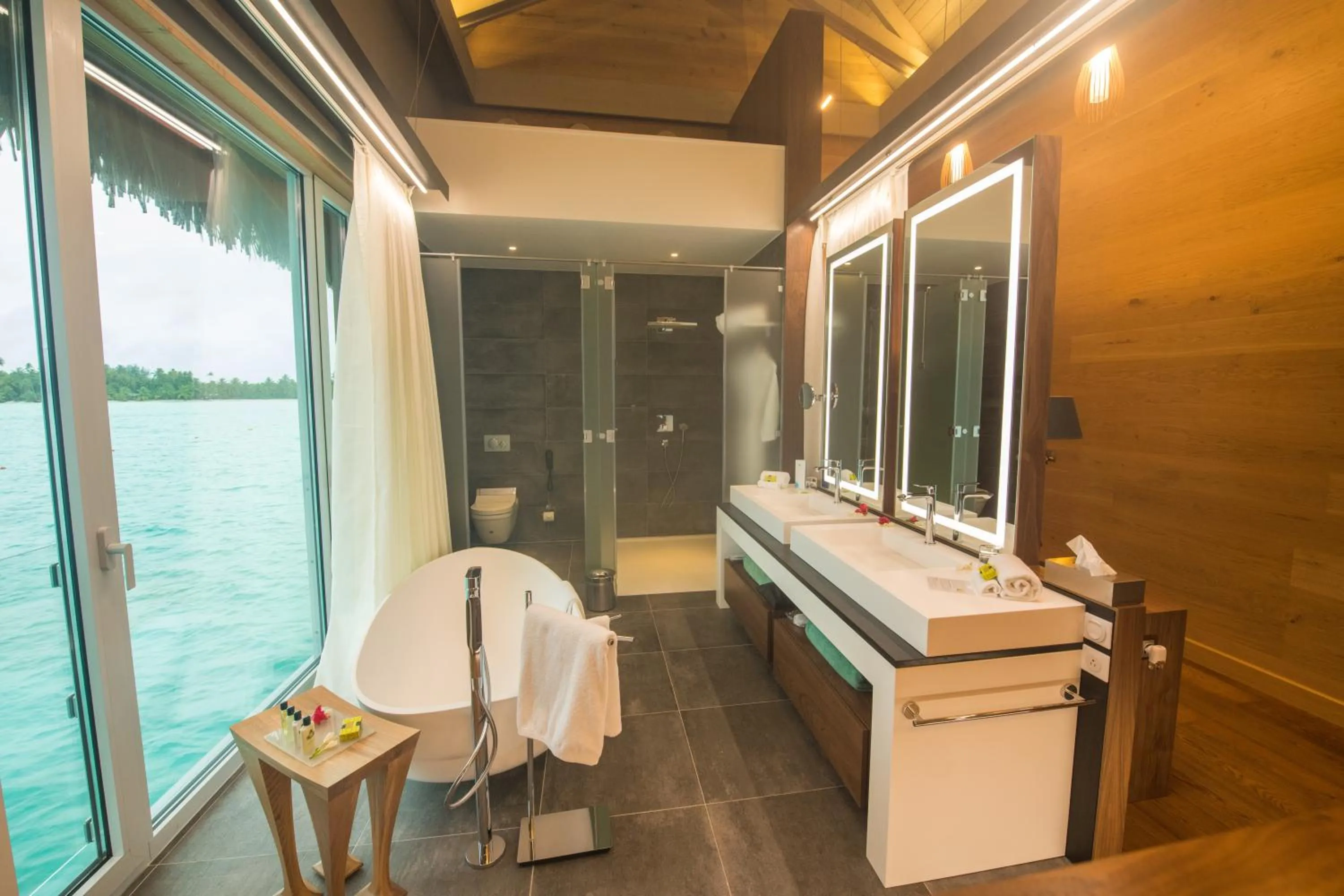Shower in InterContinental Bora Bora & Thalasso Spa by IHG