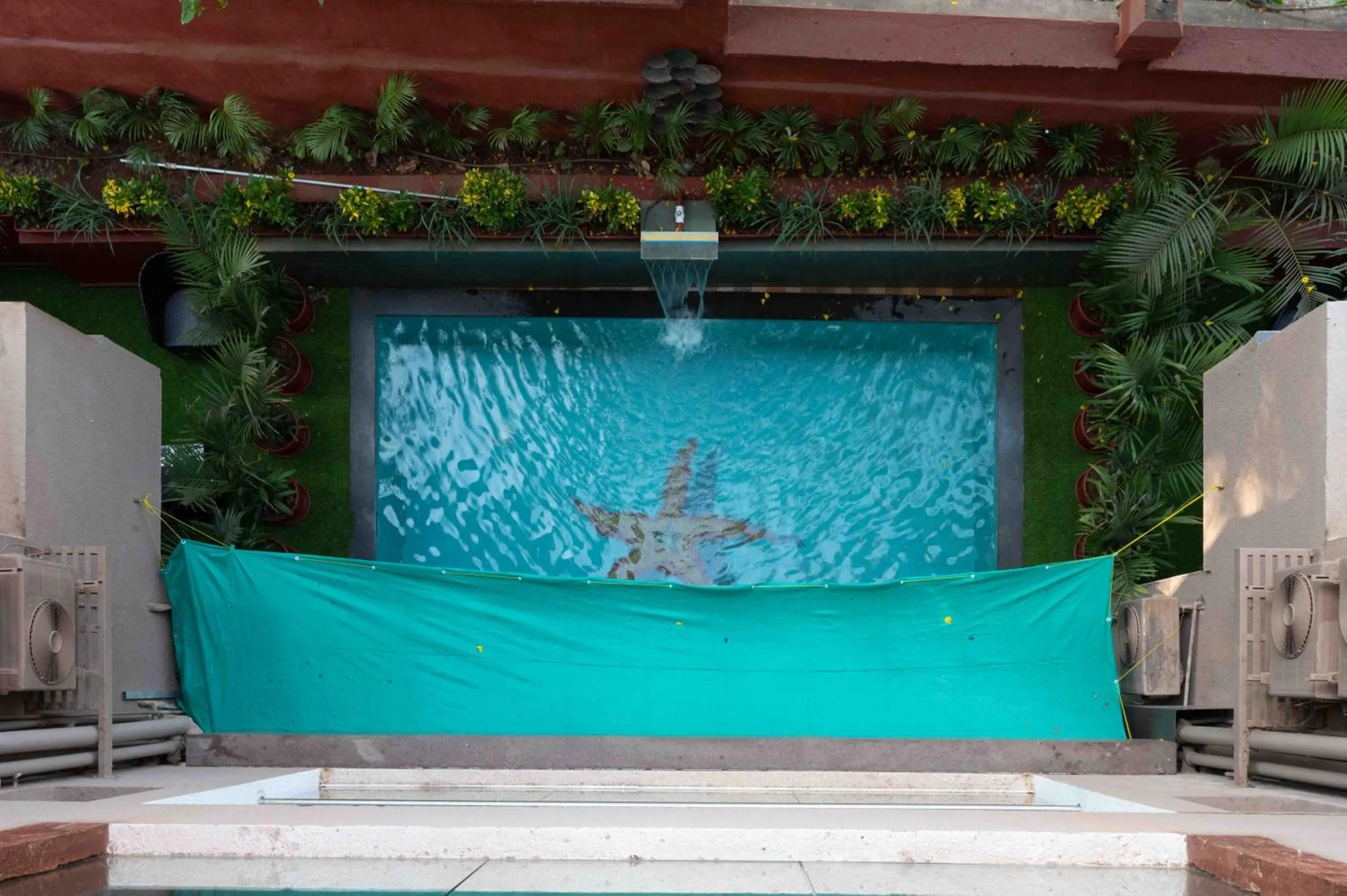 Pool view in Foxoso Sonnet - A boutique hotel, Anjuna , Goa