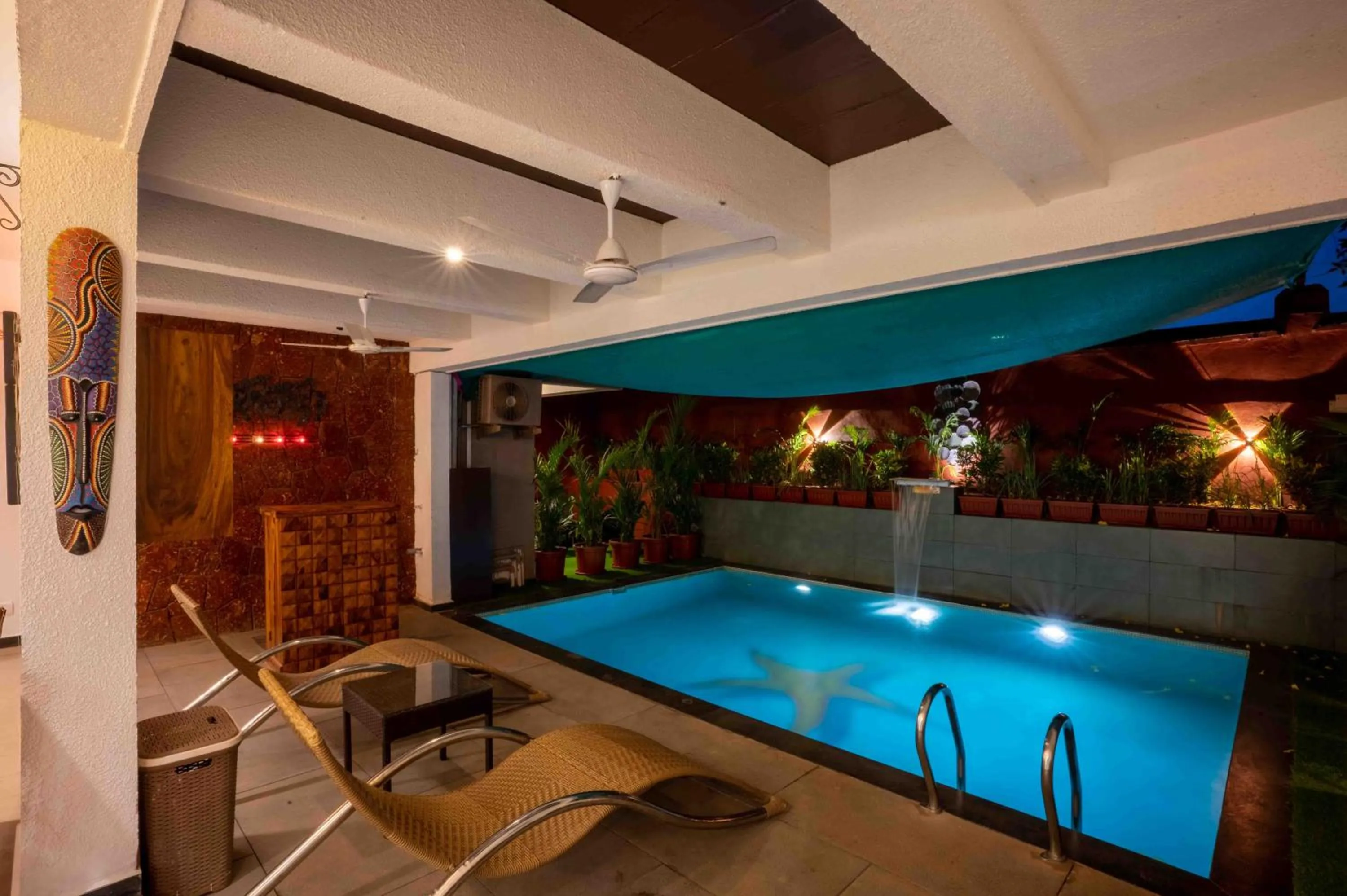 Restaurant/places to eat in Foxoso Sonnet - A boutique hotel, Anjuna , Goa