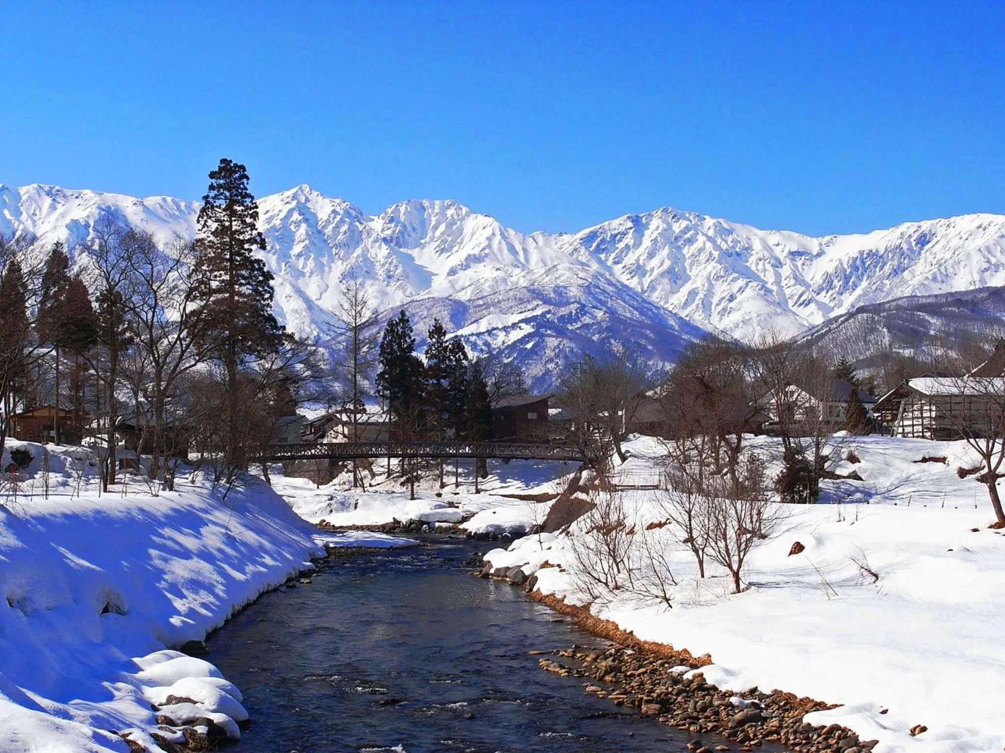 Natural landscape in Hakuba Highland Hotel