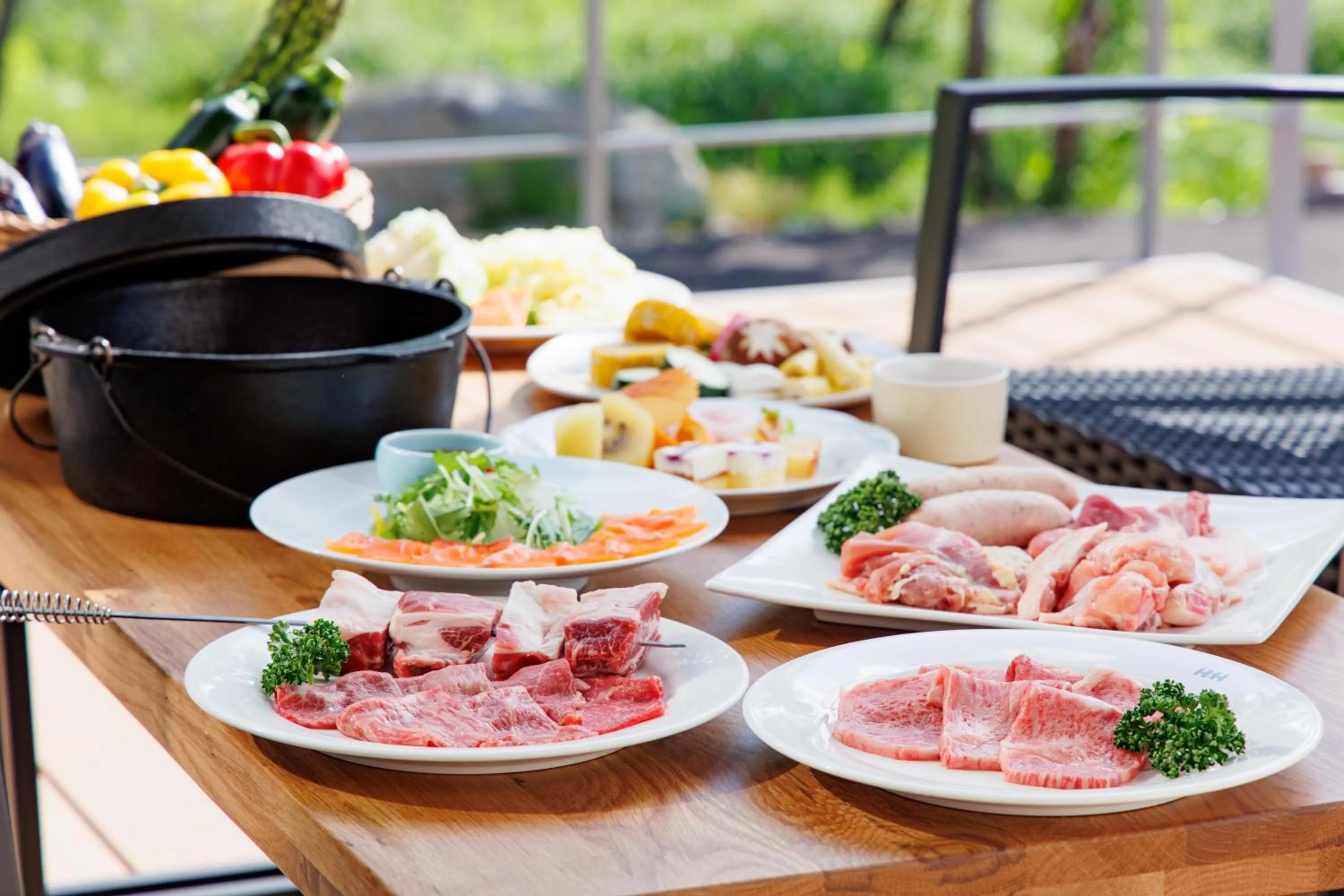 Food in Hakuba Highland Hotel