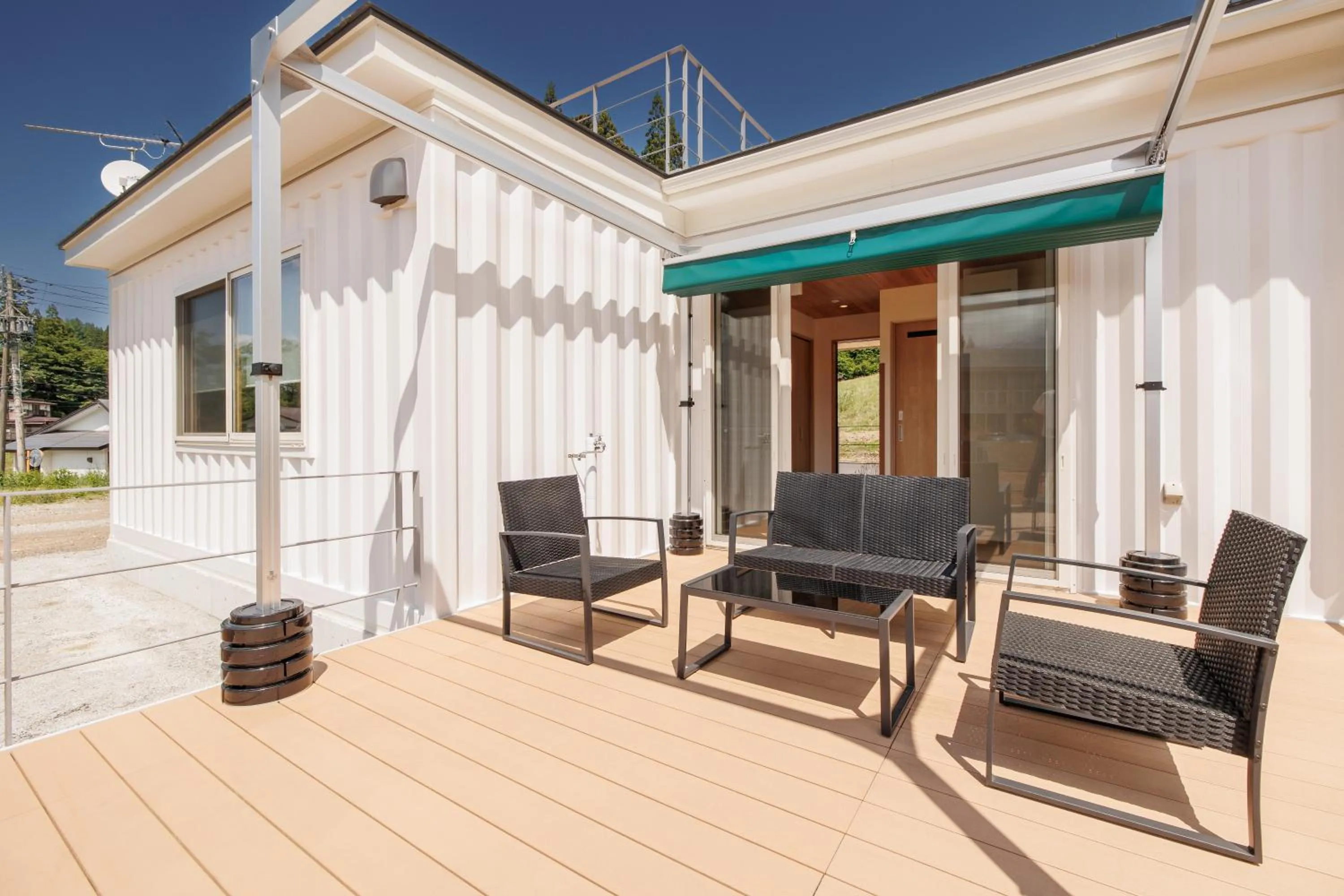 Balcony/Terrace in Hakuba Highland Hotel