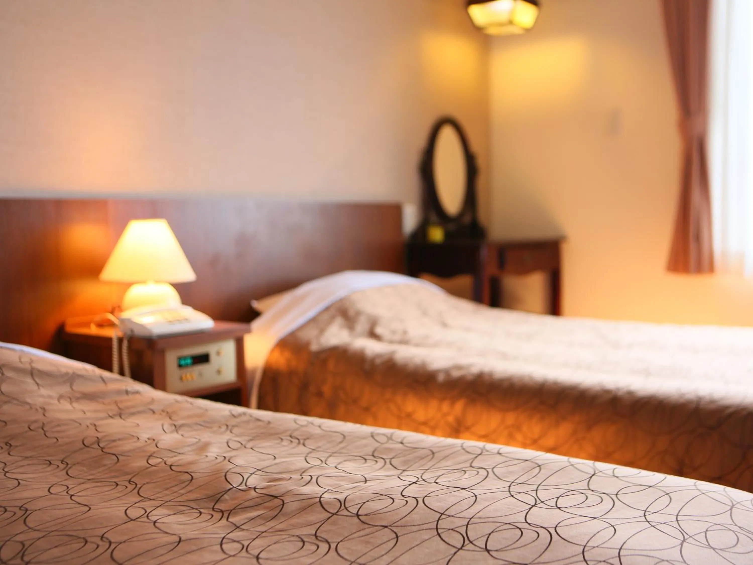 Photo of the whole room, Bed in Hakuba Highland Hotel