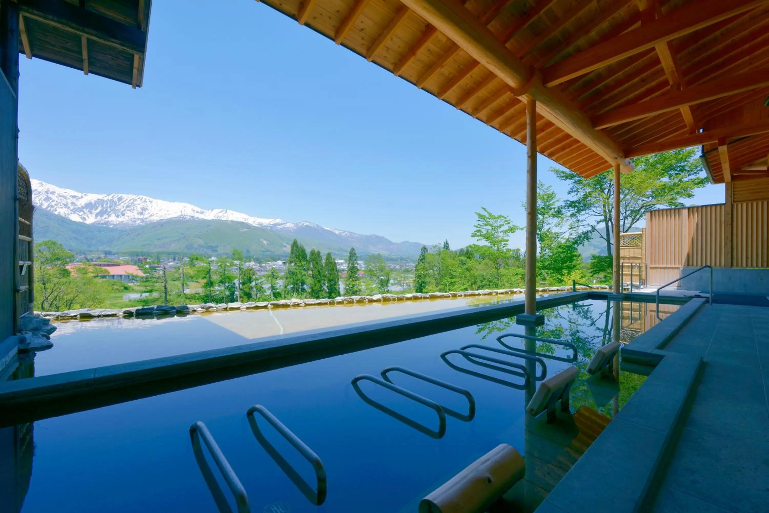 Hot Spring Bath in Hakuba Highland Hotel