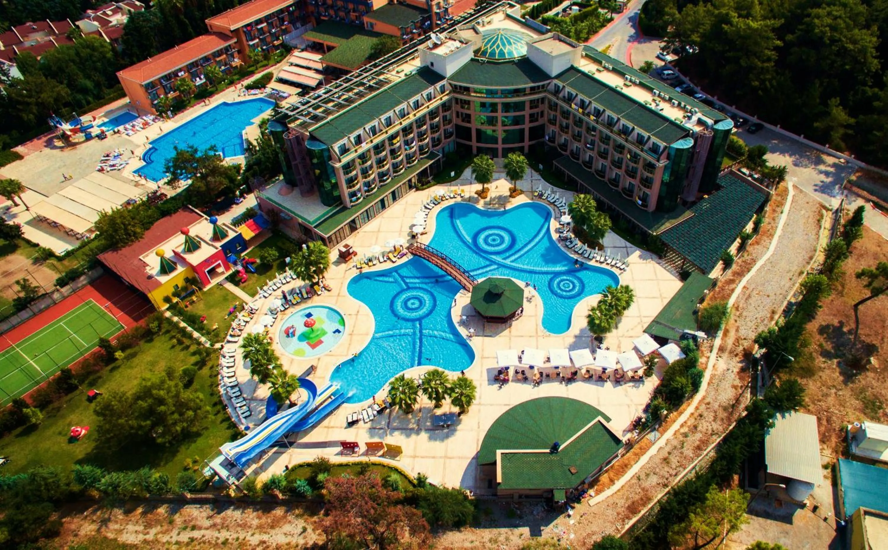 Bird's eye view in Eldar Resort Hotel