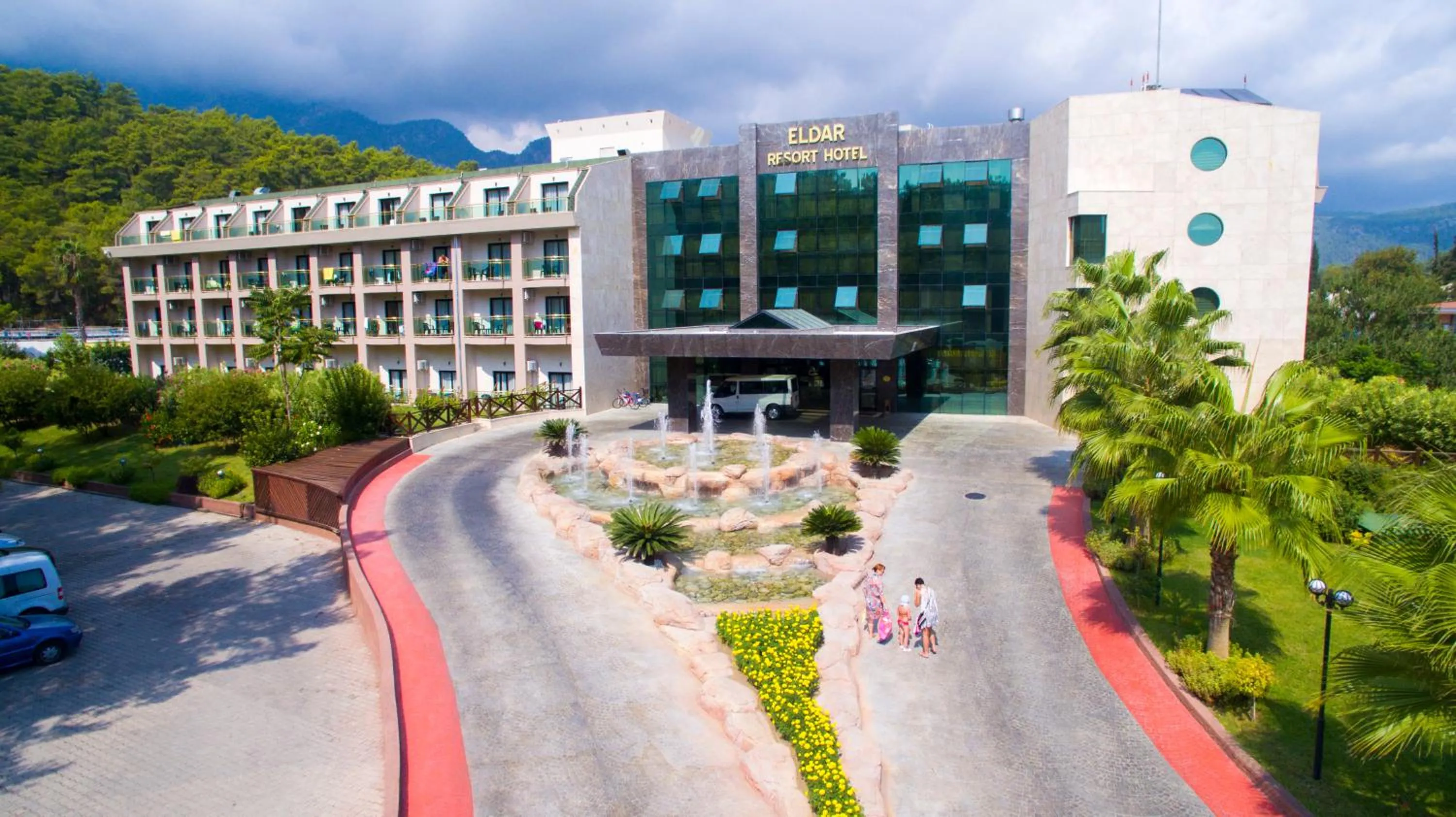Facade/entrance in Eldar Resort Hotel