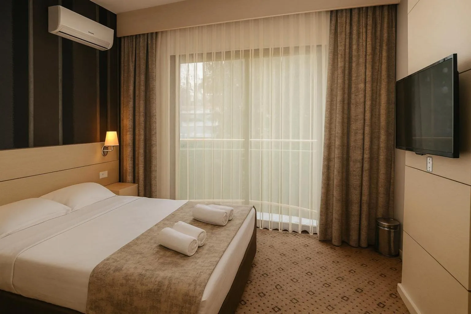 Bed in Eldar Resort Hotel