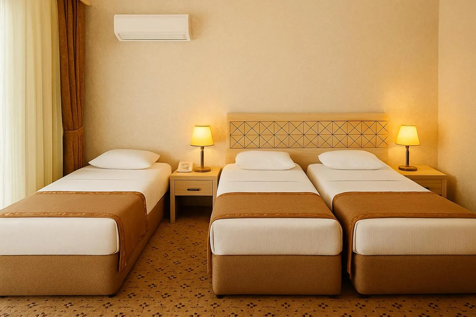 Bed in Eldar Resort Hotel