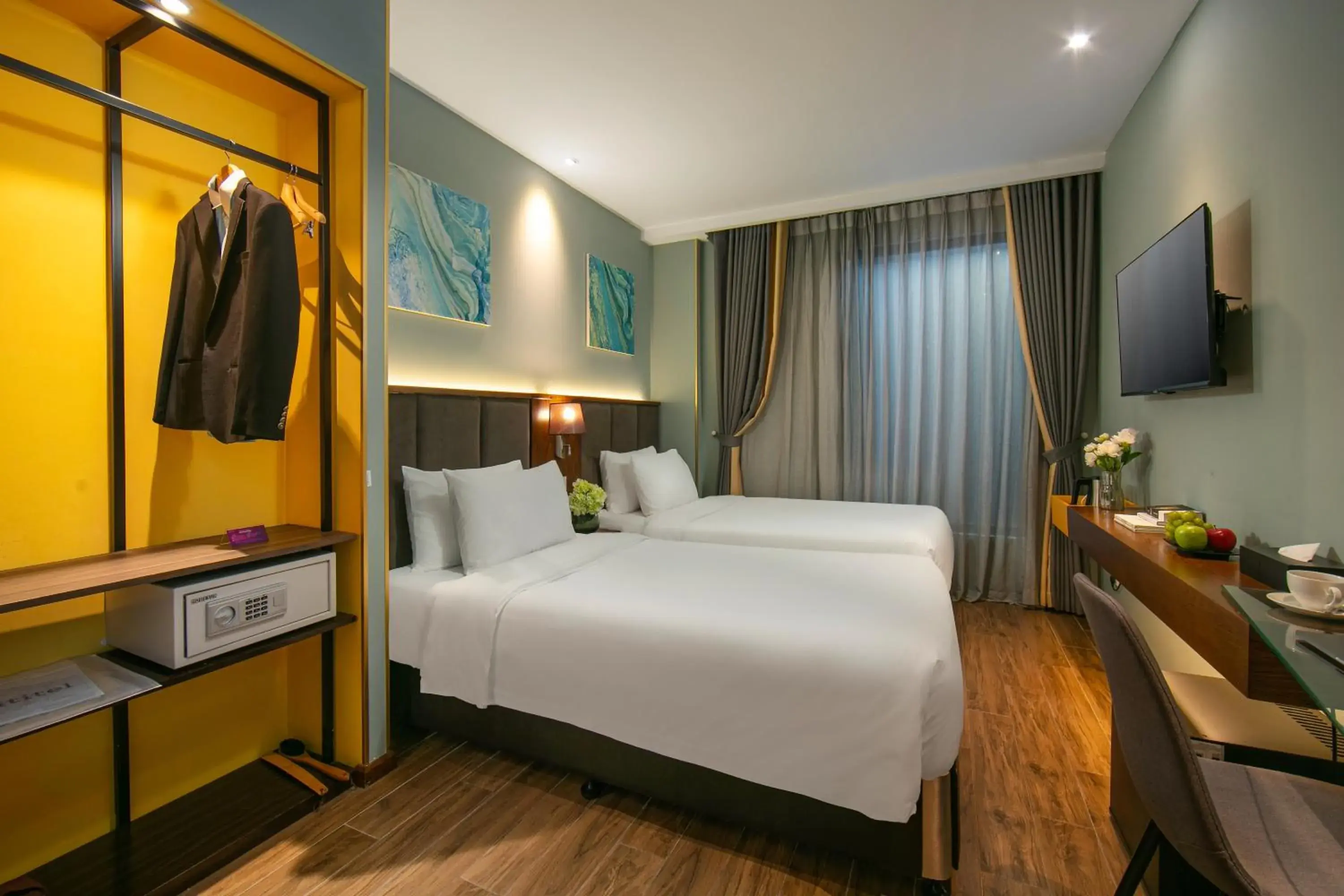 Deluxe Twin Room in GRAND CITITEL Hanoi Hotel & Spa Deluxe Twin Room in GRAND CITITEL Hanoi Hotel & Spa