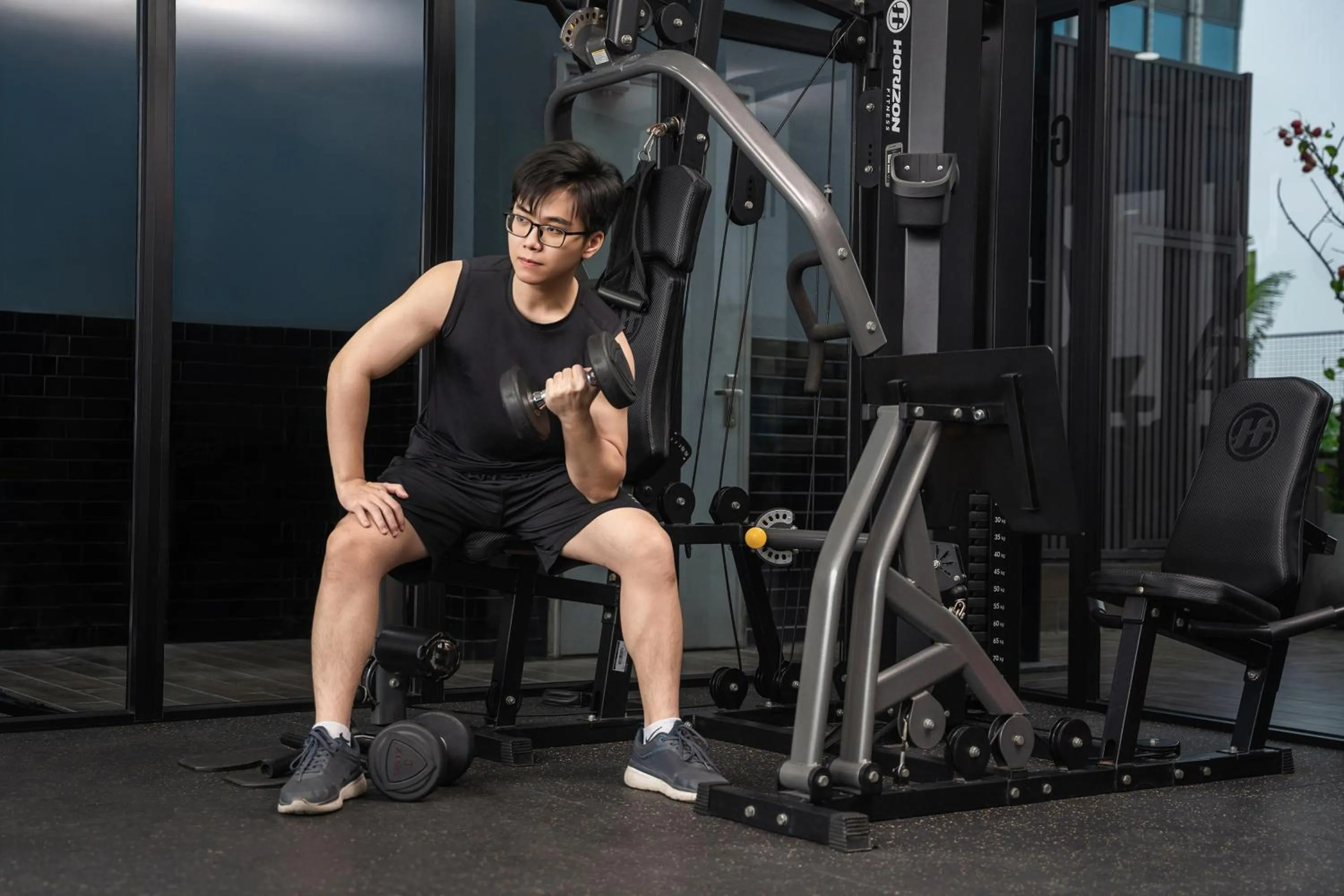 Fitness centre/facilities in GRAND CITITEL Hanoi Hotel & Spa