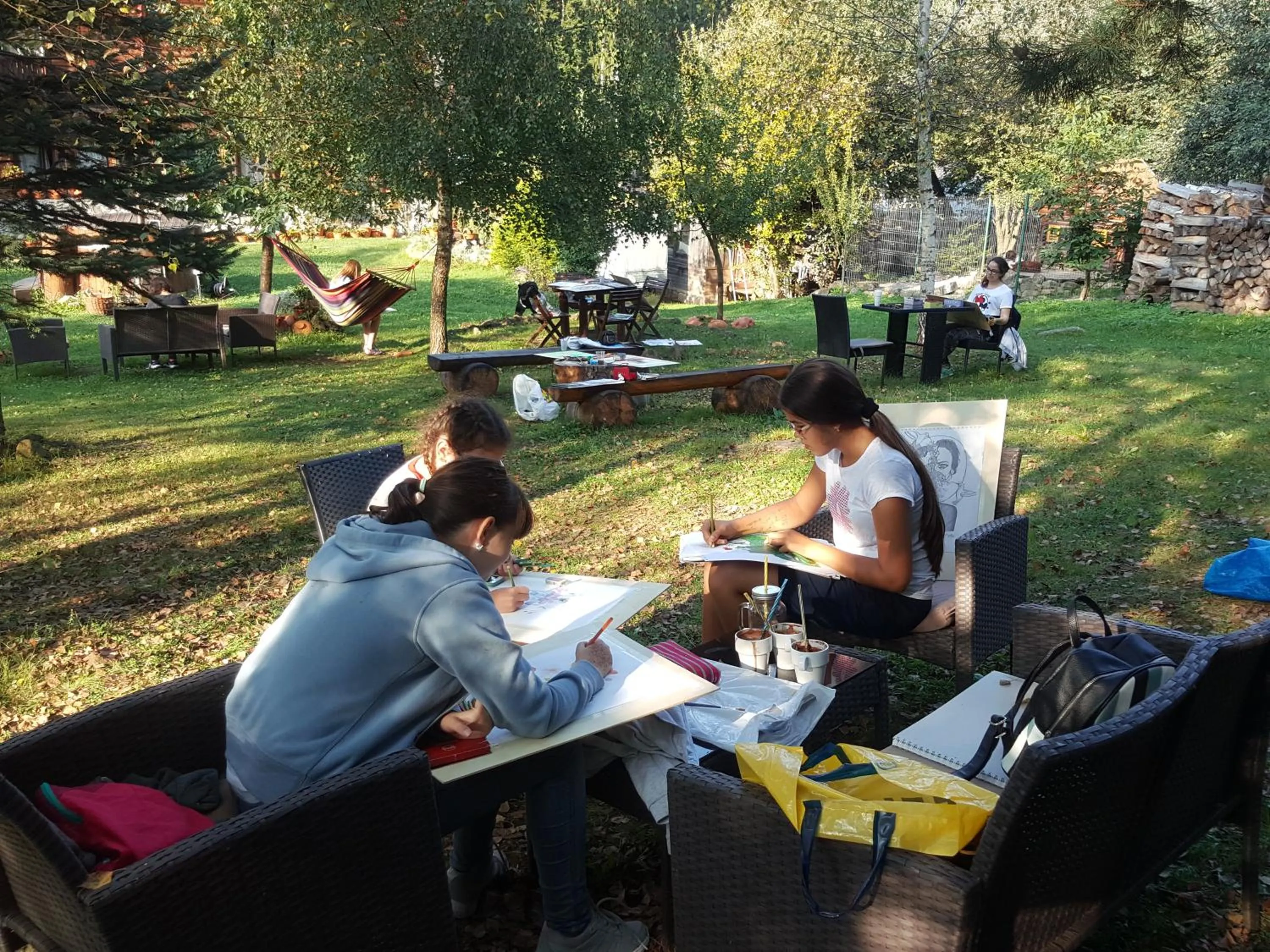 Patio in Fortuna Eco - Boutique Hotel