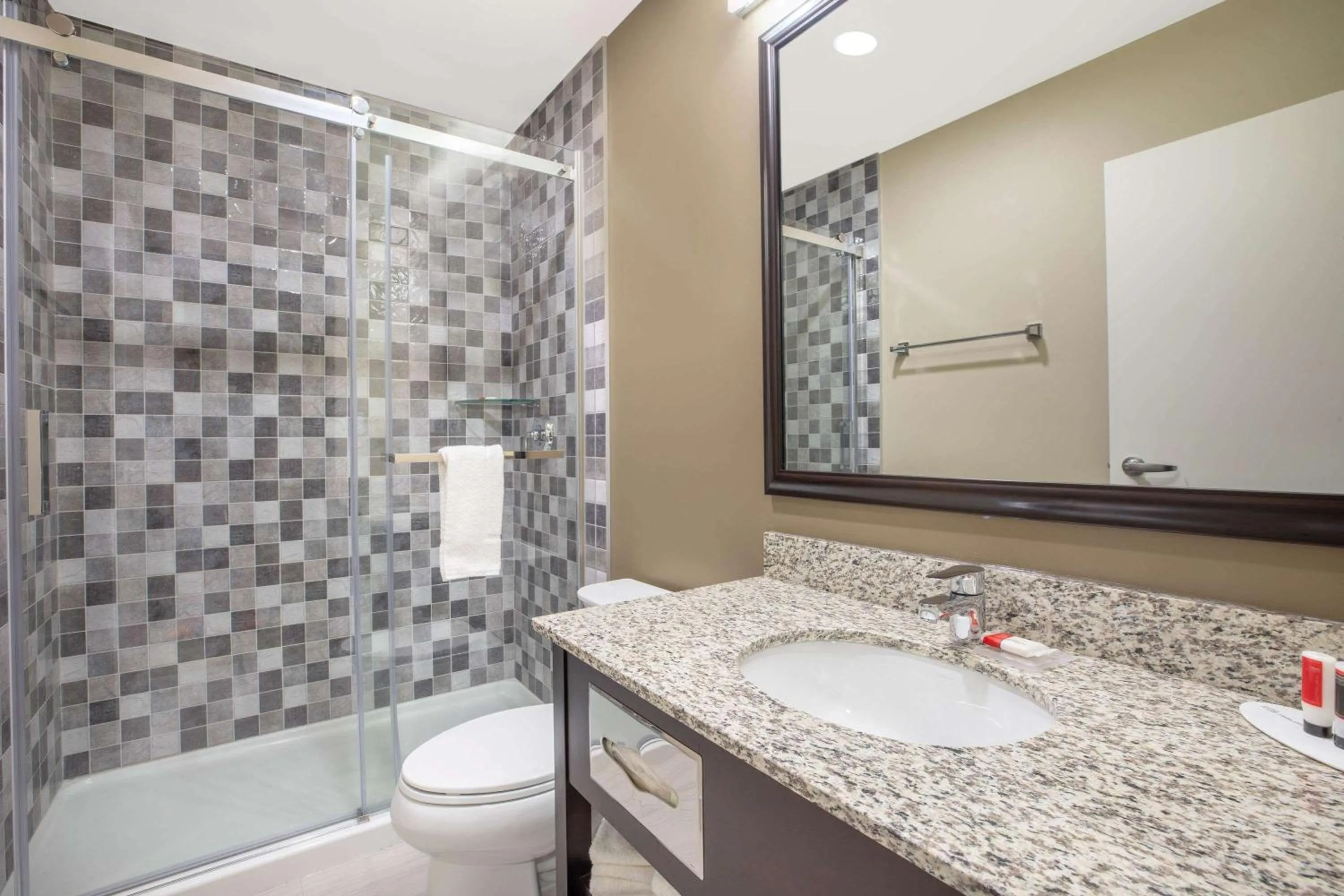 Bathroom in Super 8 by Wyndham Canmore