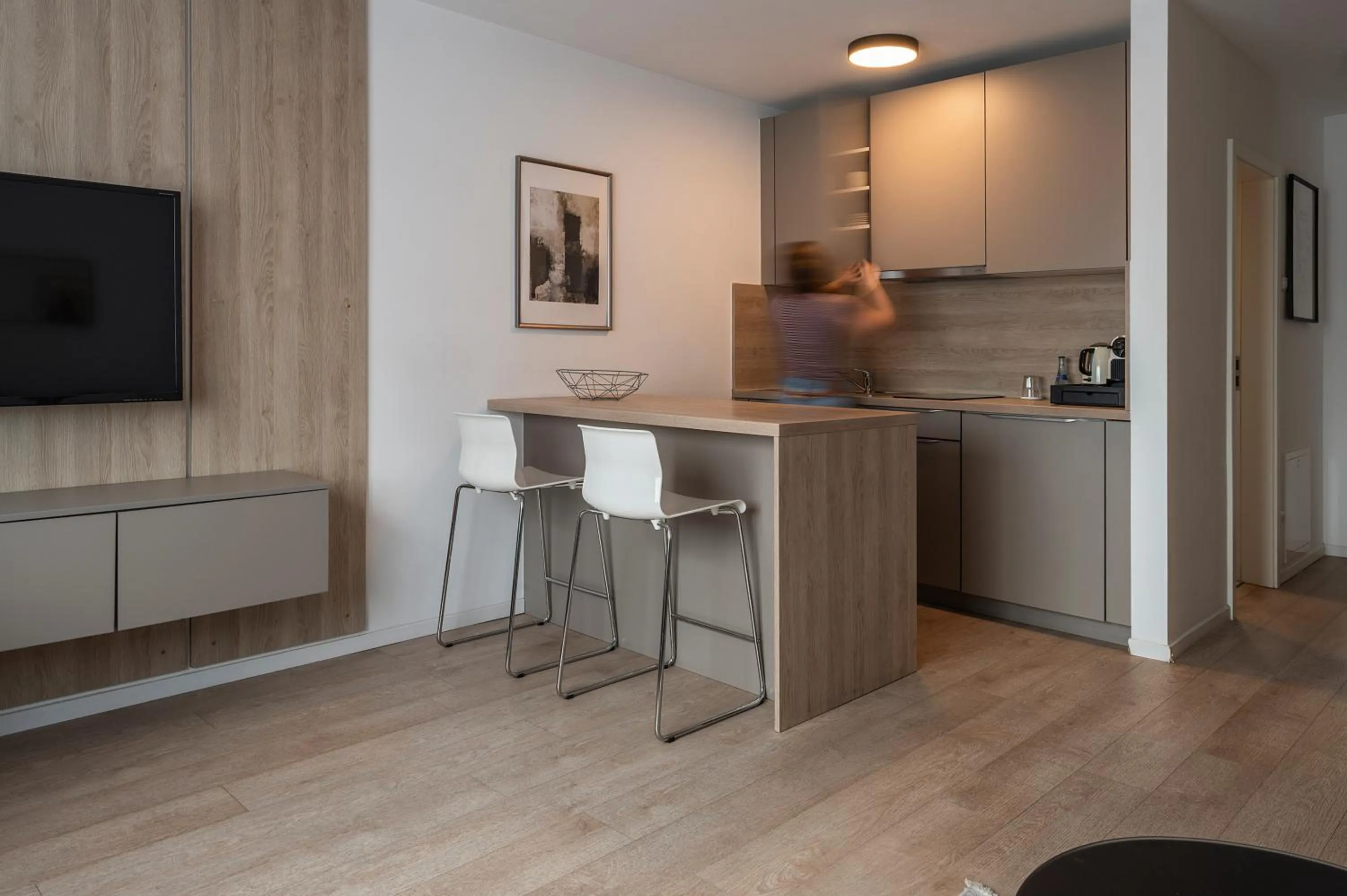 Coffee/tea facilities in Aparthotel Cosy