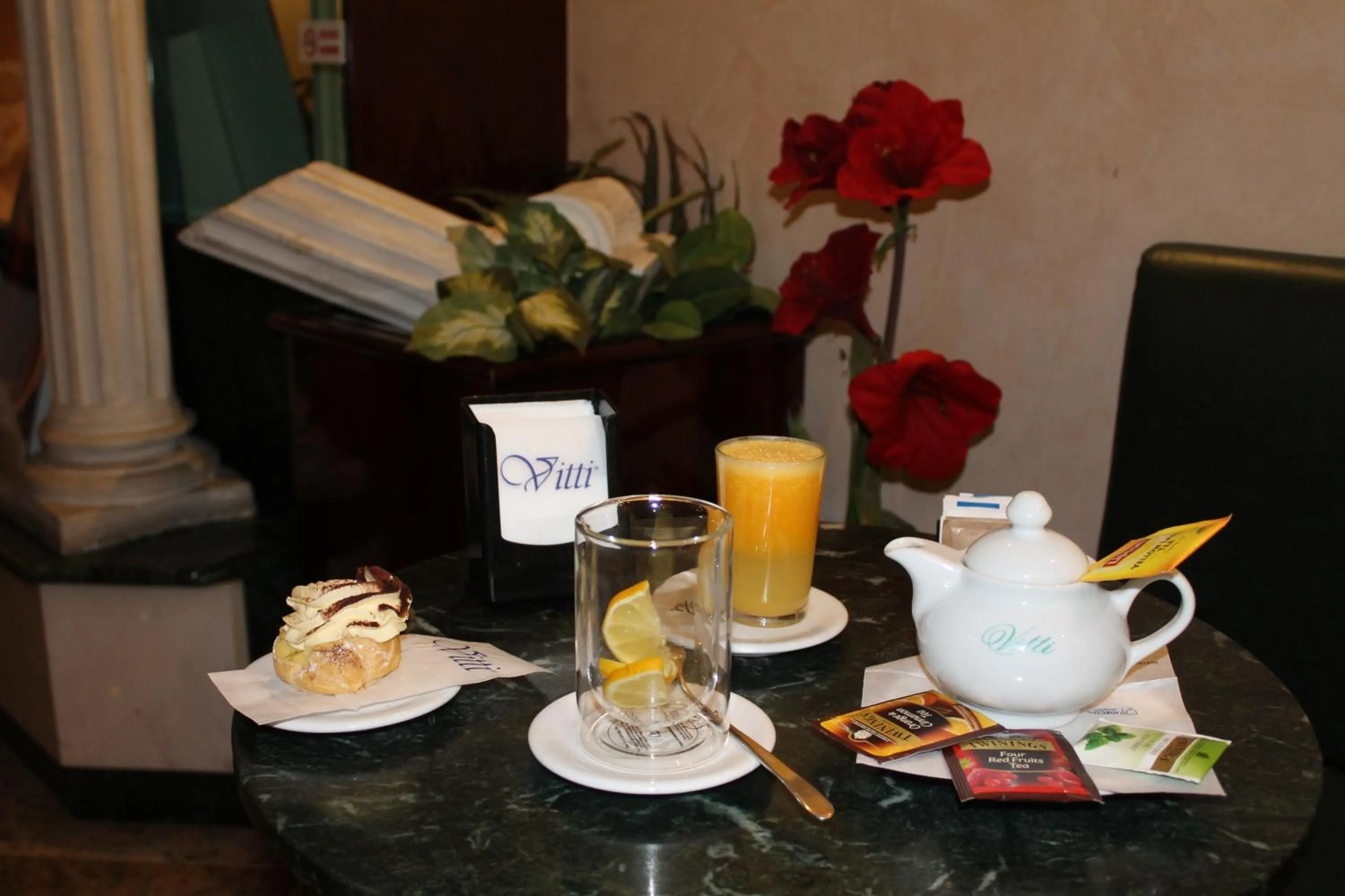 Food close-up in Hotel Vitti