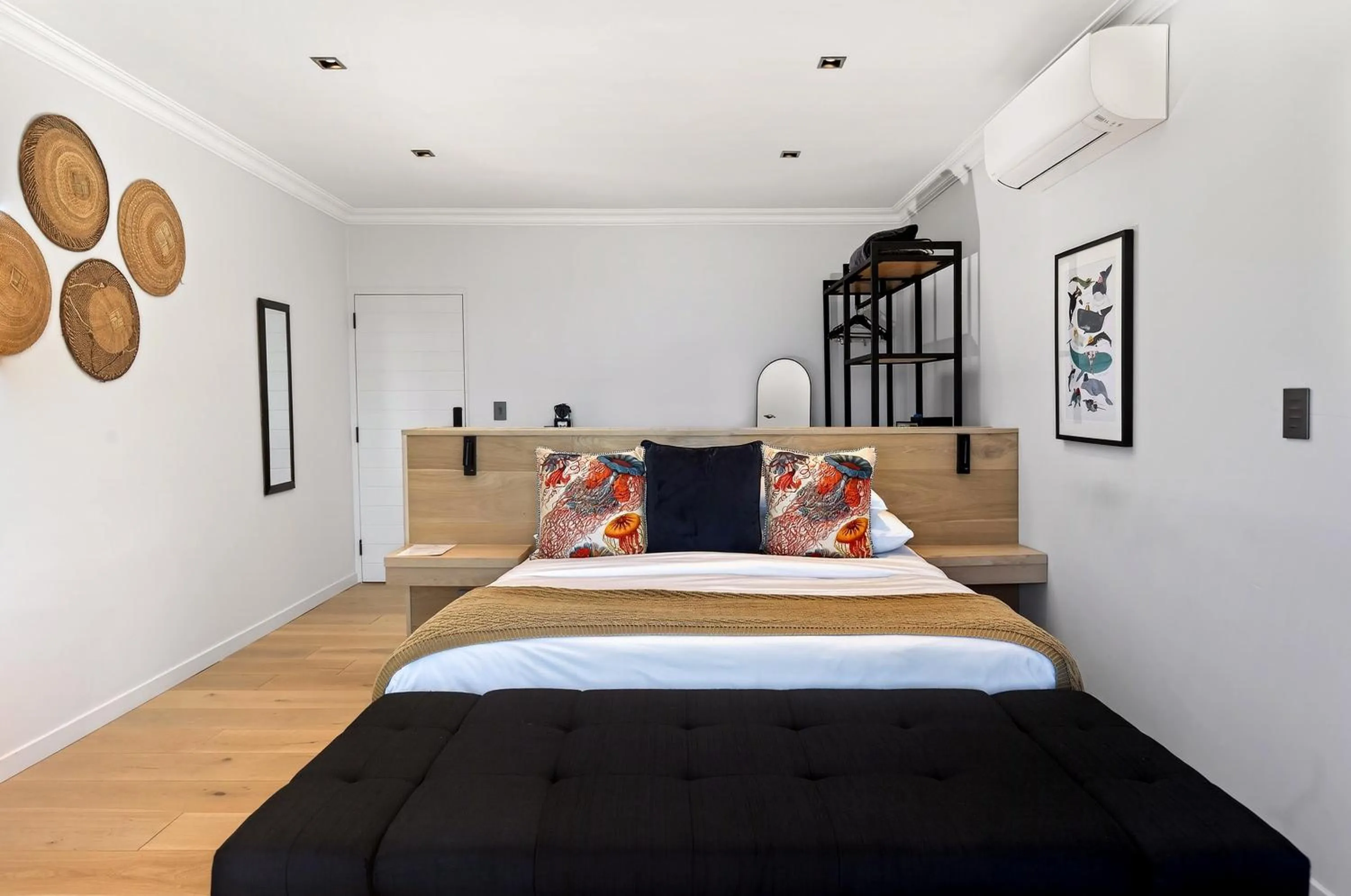 Bed in The Whale's Tale Guesthouse