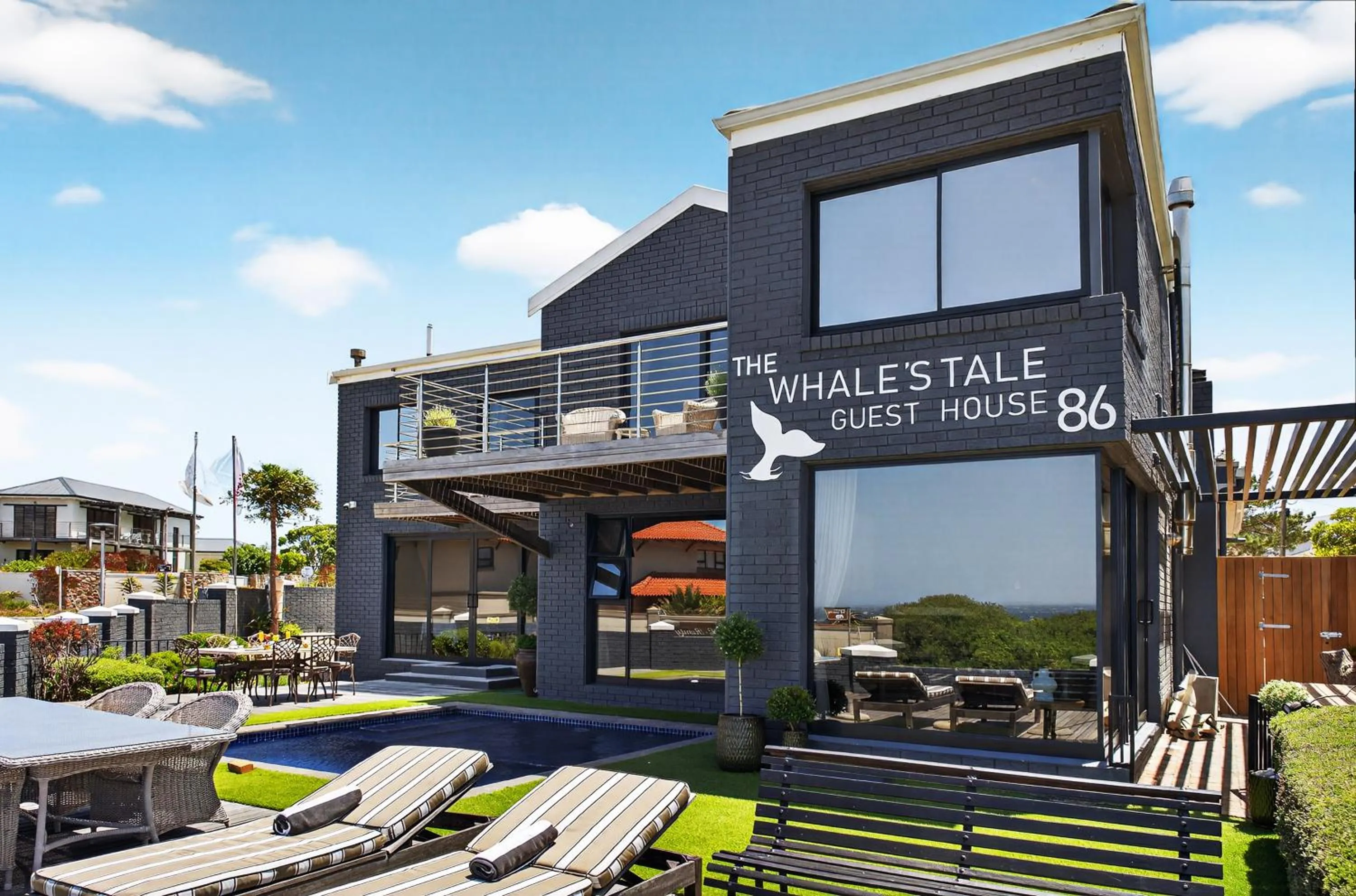 Property building in The Whale's Tale Guesthouse