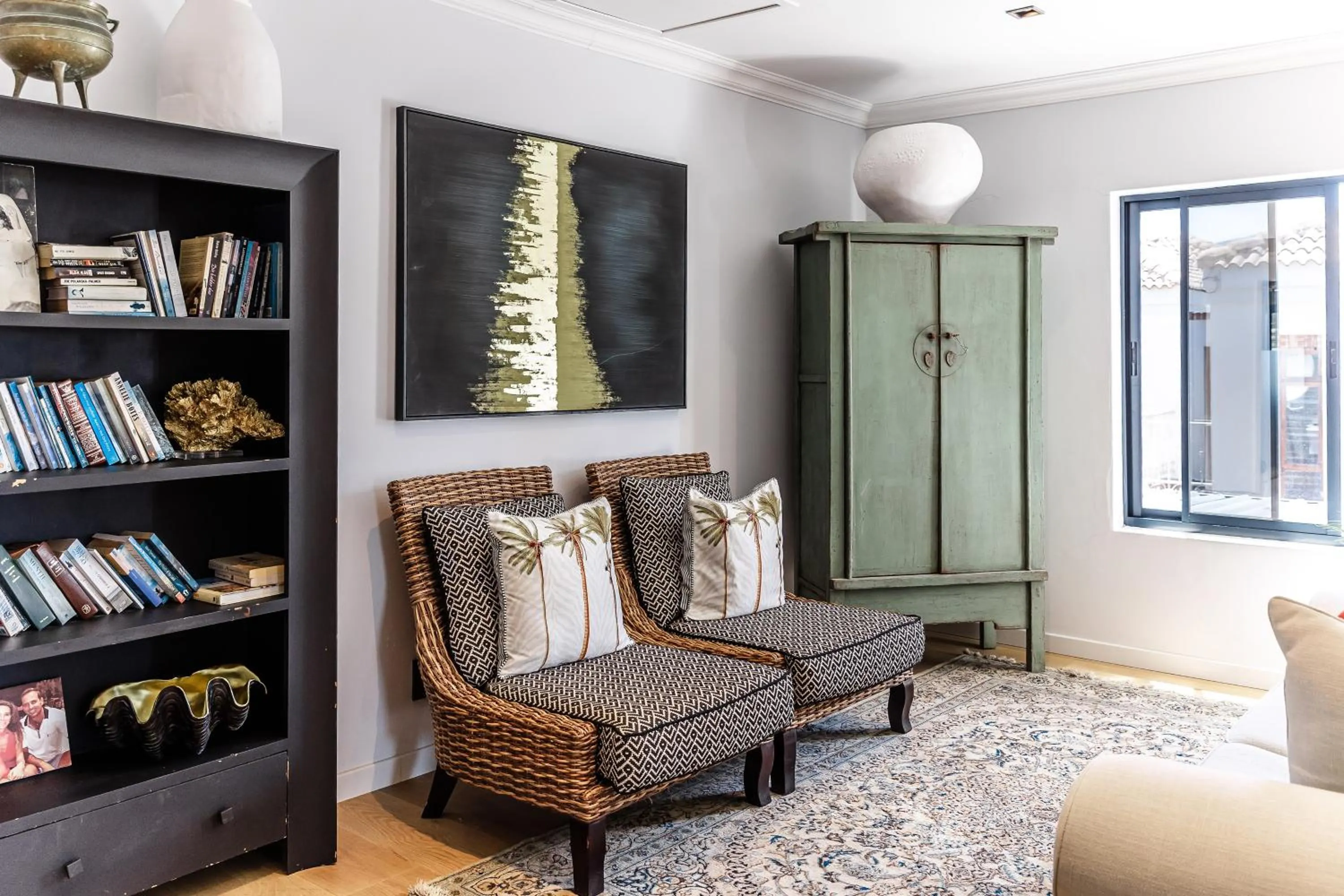 Seating area in The Whale's Tale Guesthouse