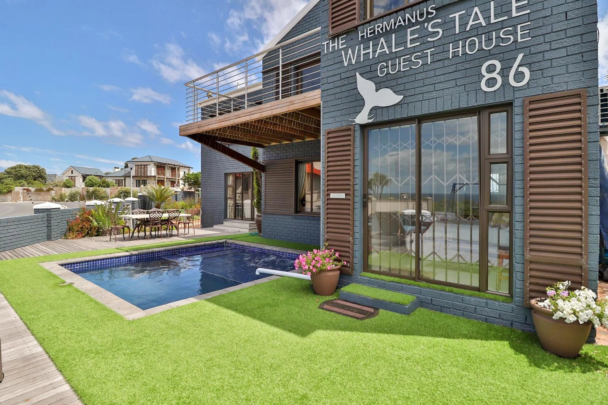 Property building in The Whale's Tale Guesthouse