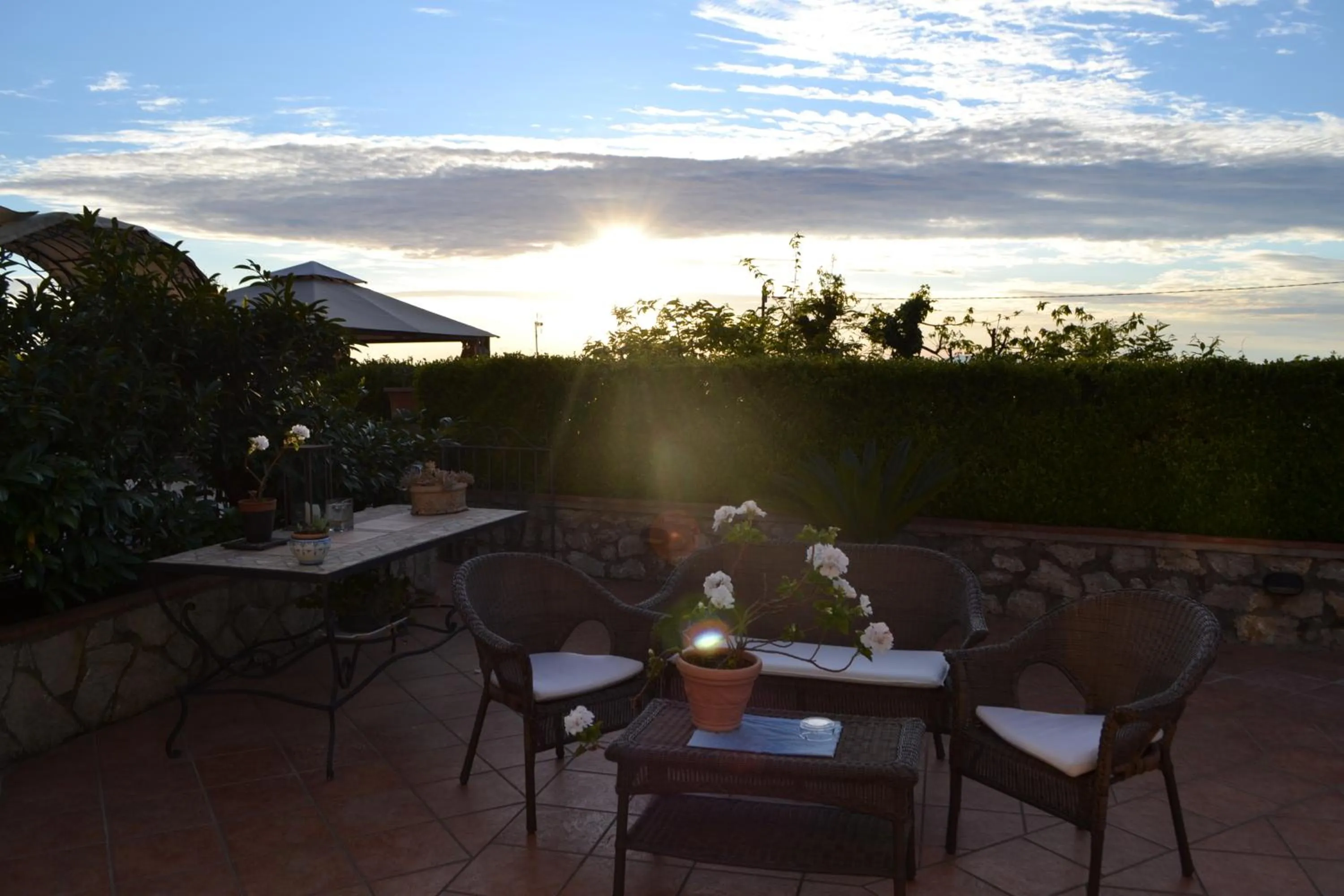 Balcony/Terrace in B&B The Sunset