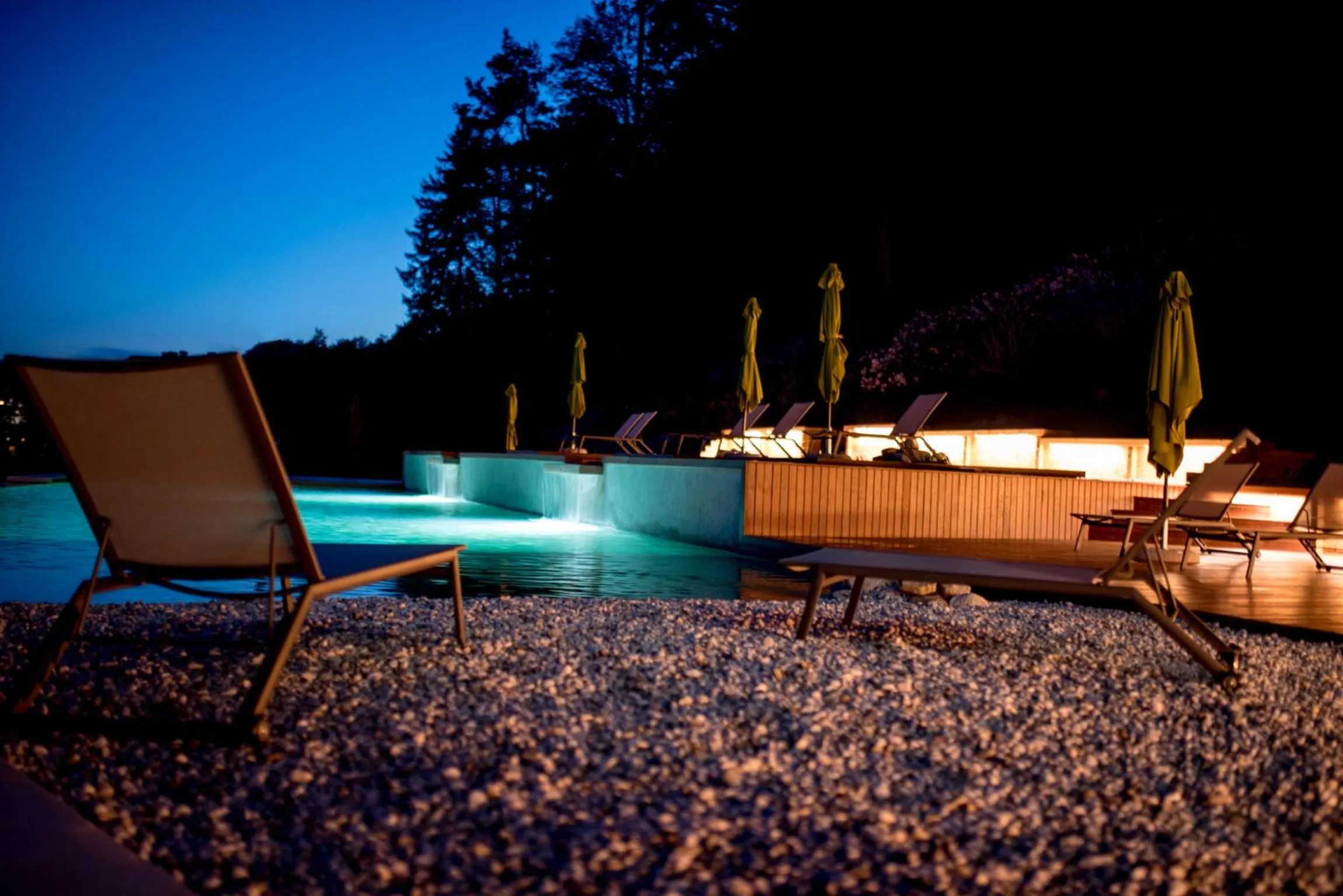 Garden in Apartments & Wellness Skok