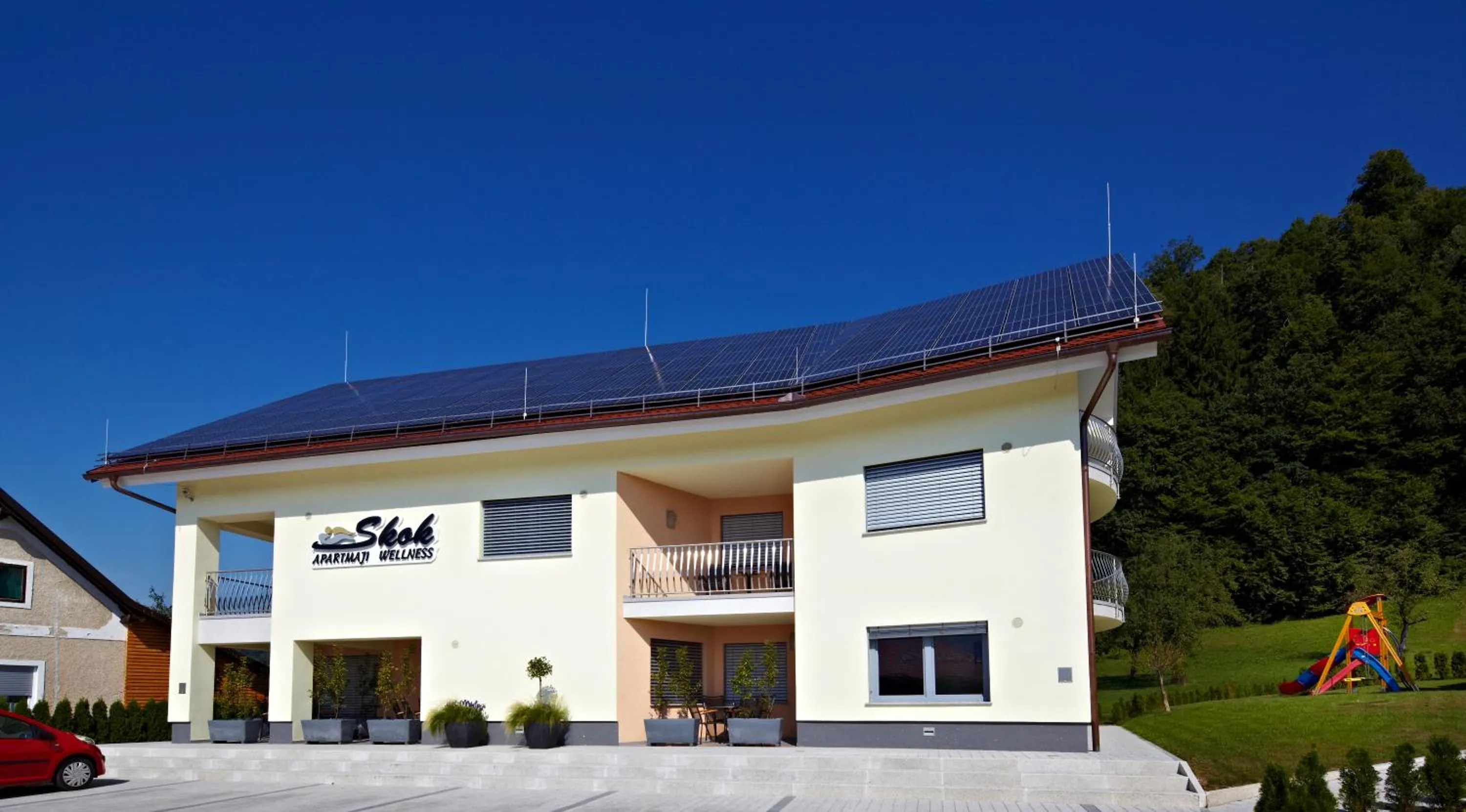 Property building in Apartments & Wellness Skok