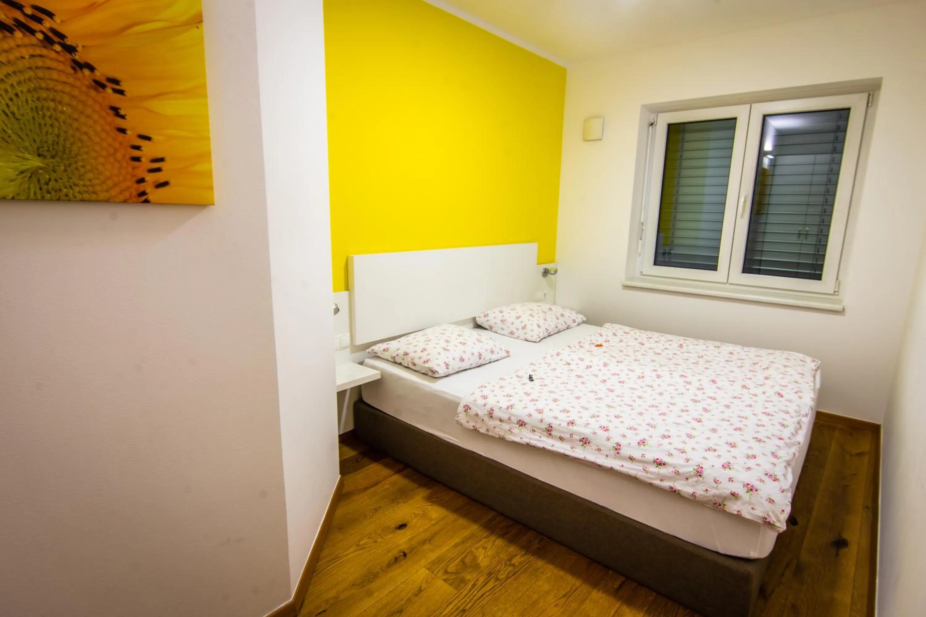 Bed in Apartments & Wellness Skok