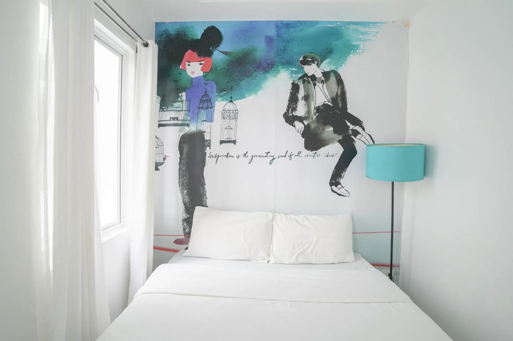 Bed in La Bella Boutique Hotel