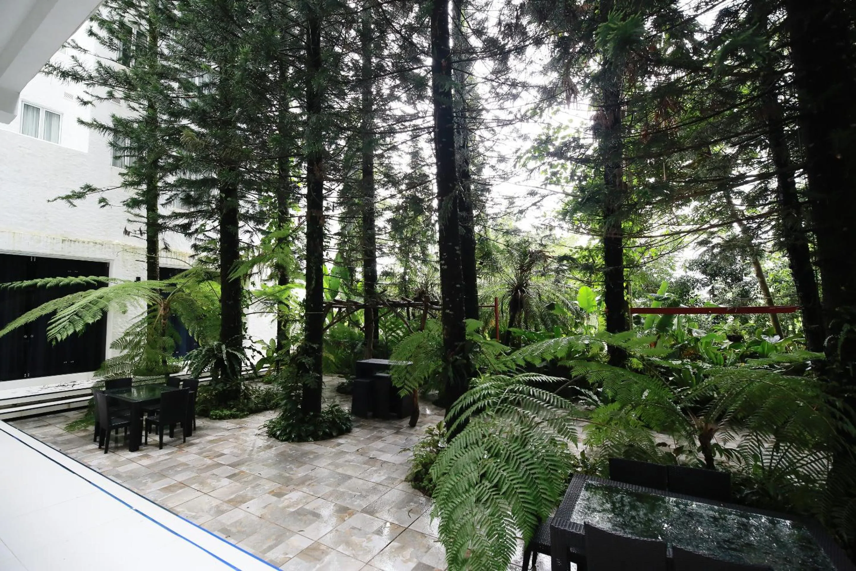 Patio in La Bella Boutique Hotel