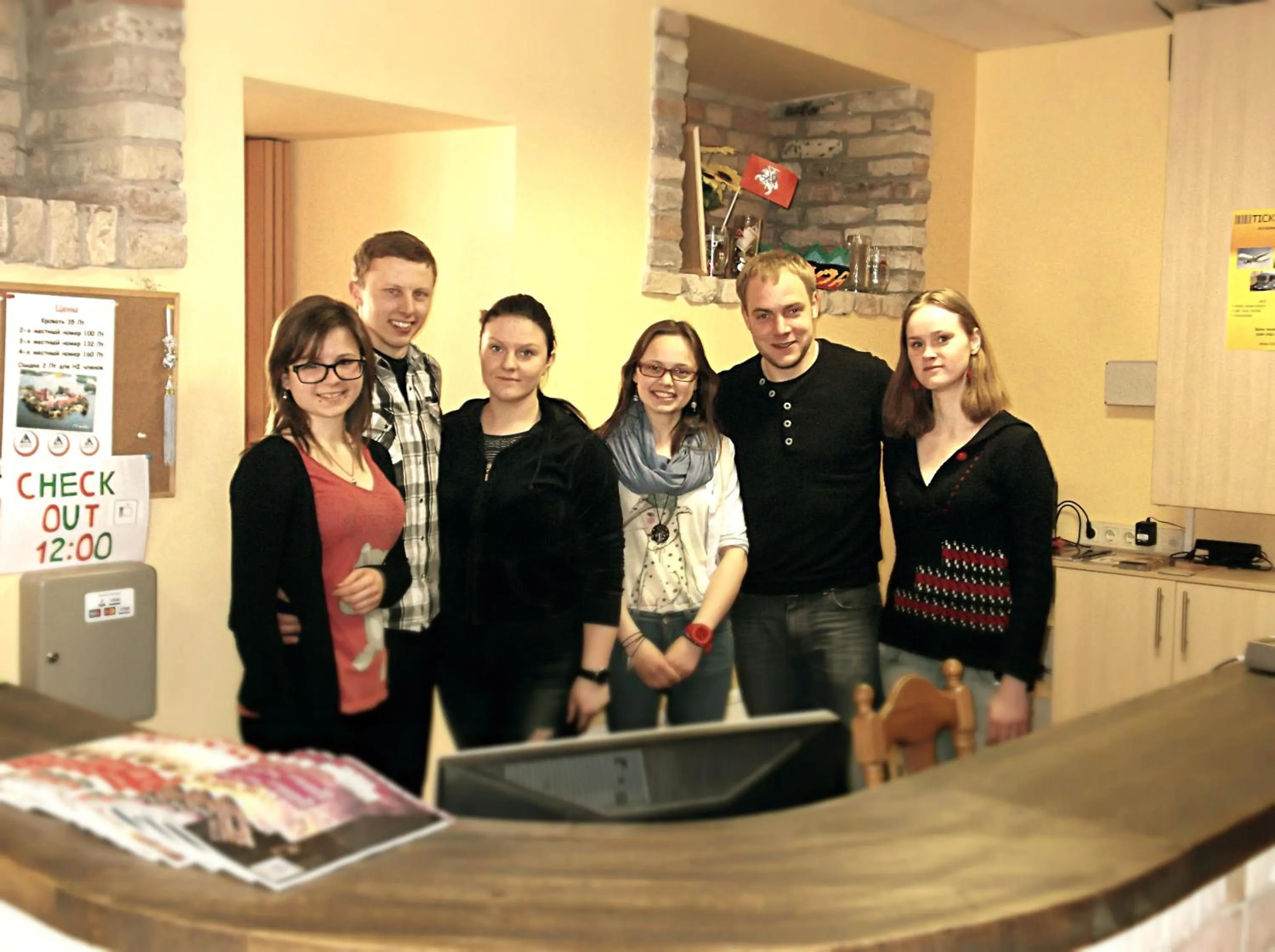 Staff in Fortuna Hostel