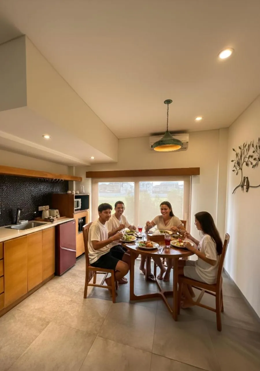 Dining area in The Wina Villa Seminyak by The Wina Resorts