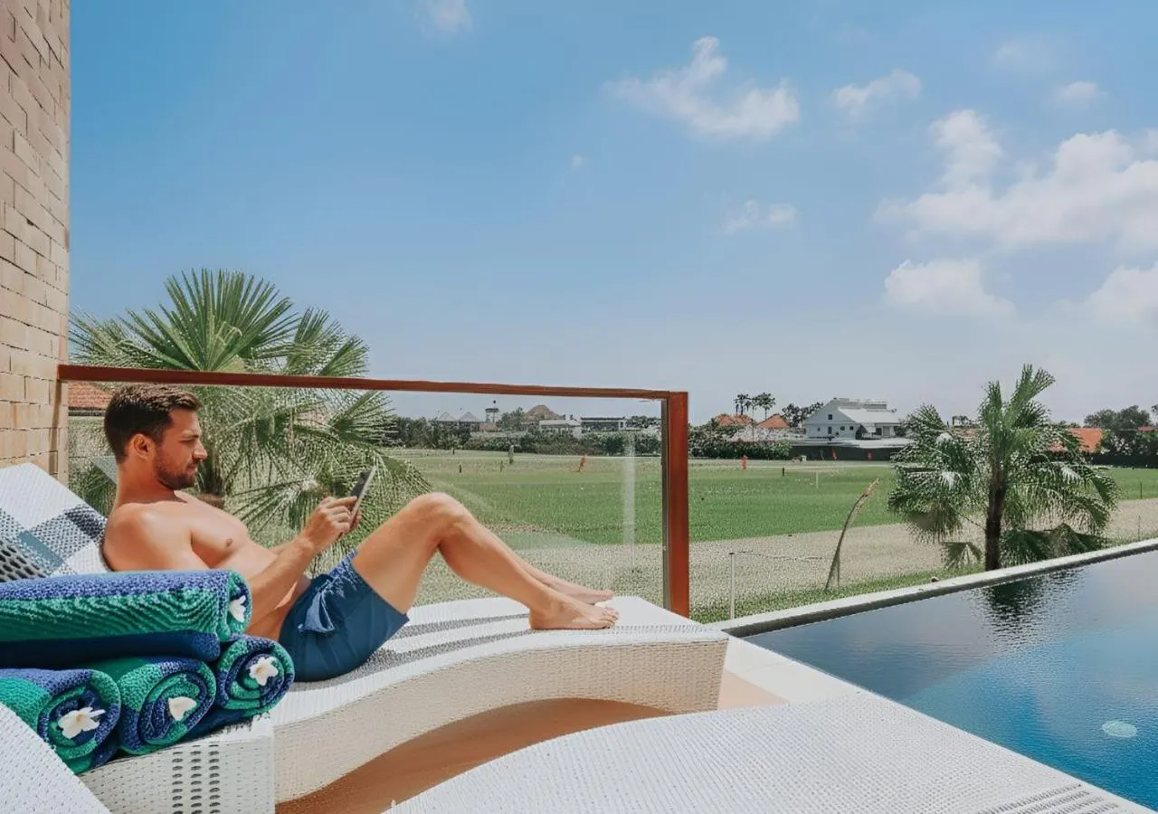 Swimming pool in The Wina Villa Seminyak by The Wina Resorts