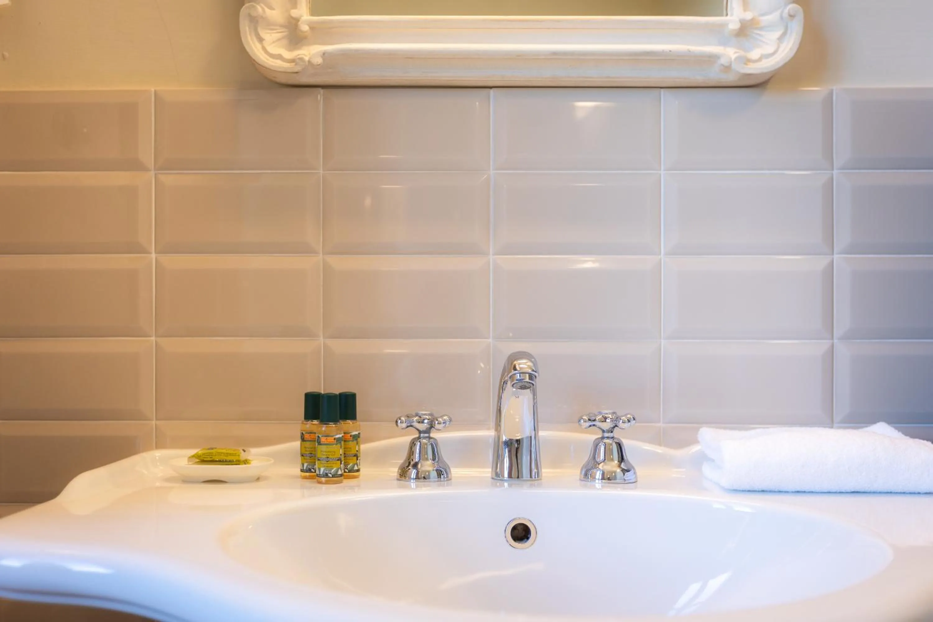 Bathroom in Castello Vicchiomaggio