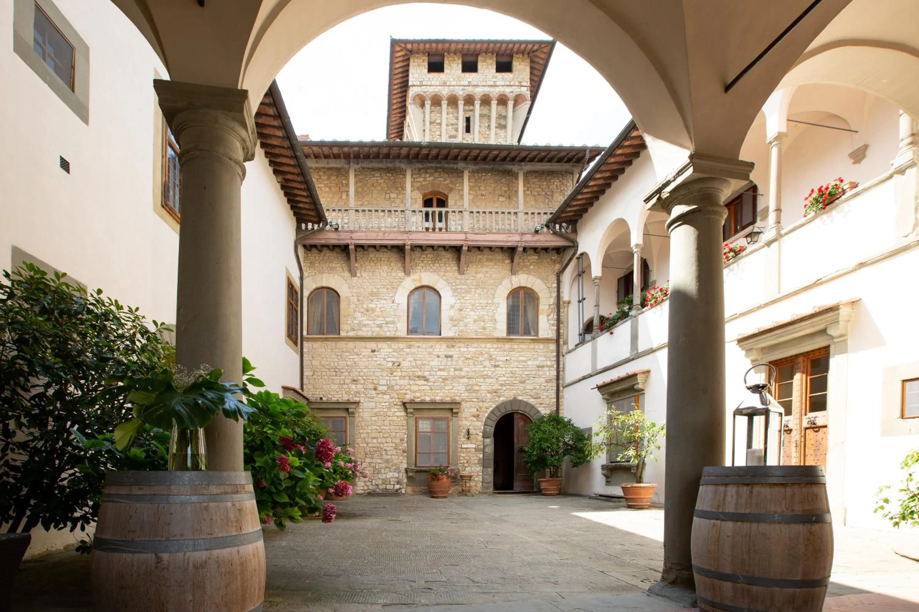 Property building in Castello Vicchiomaggio