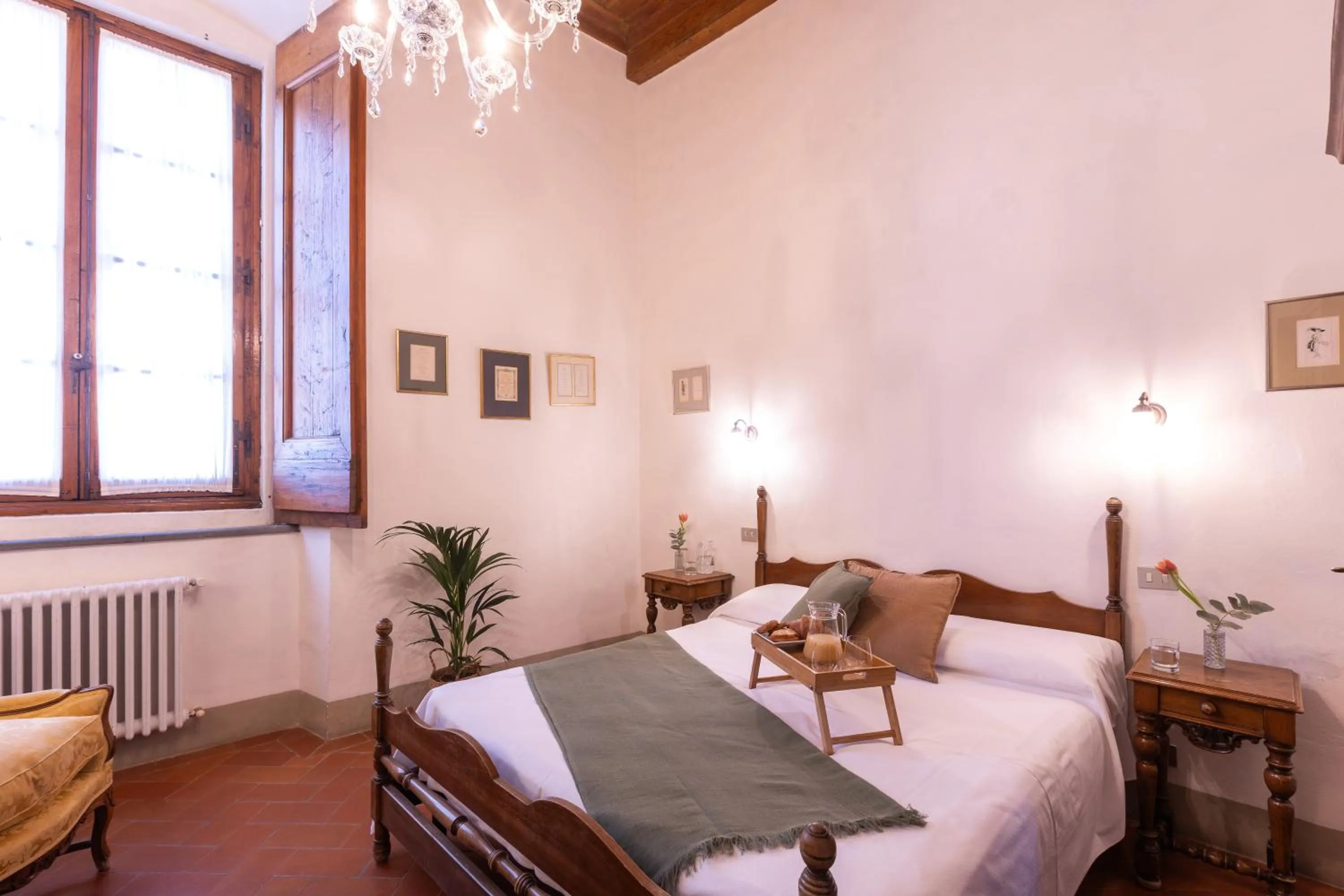 Bed in Castello Vicchiomaggio