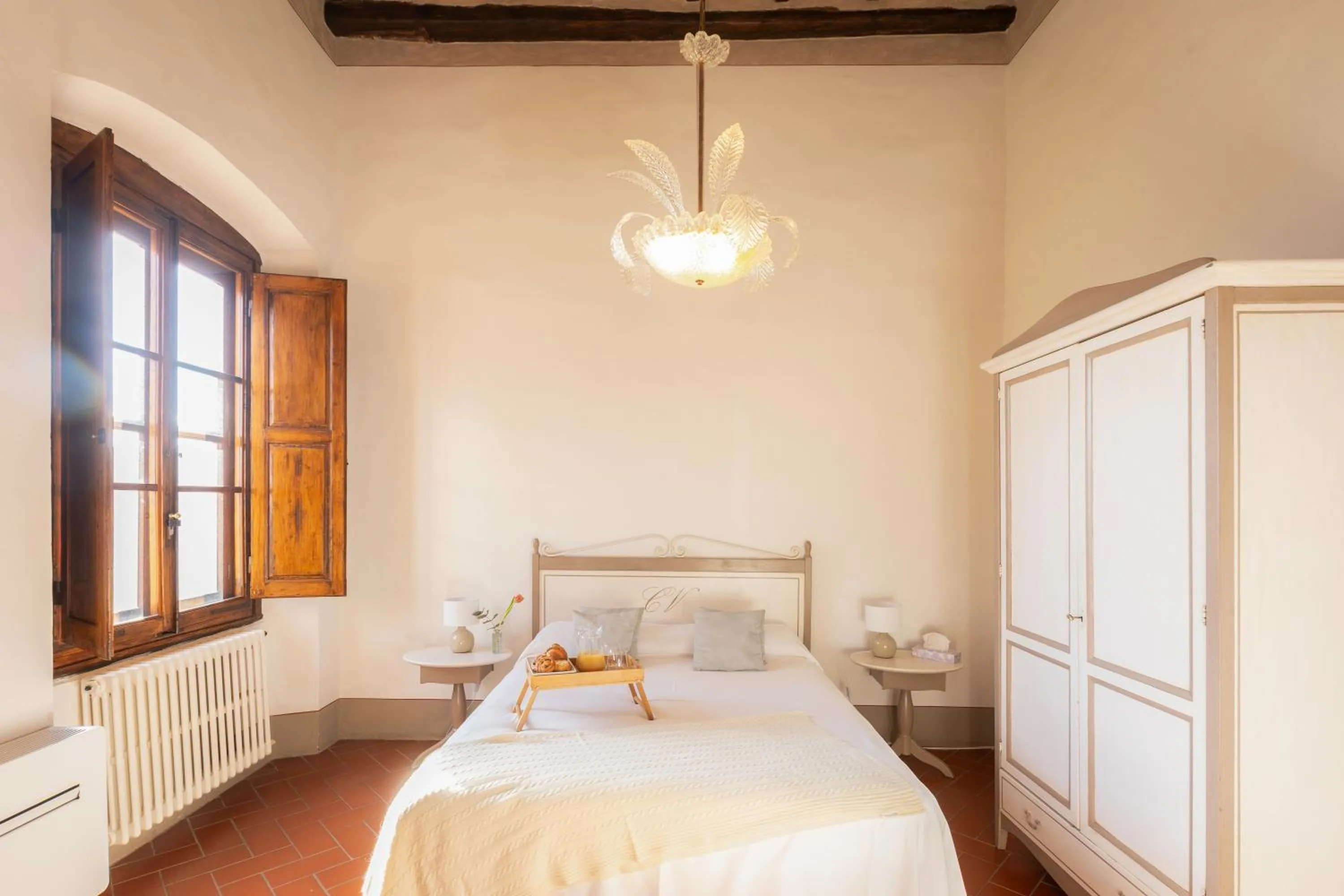 Bed in Castello Vicchiomaggio