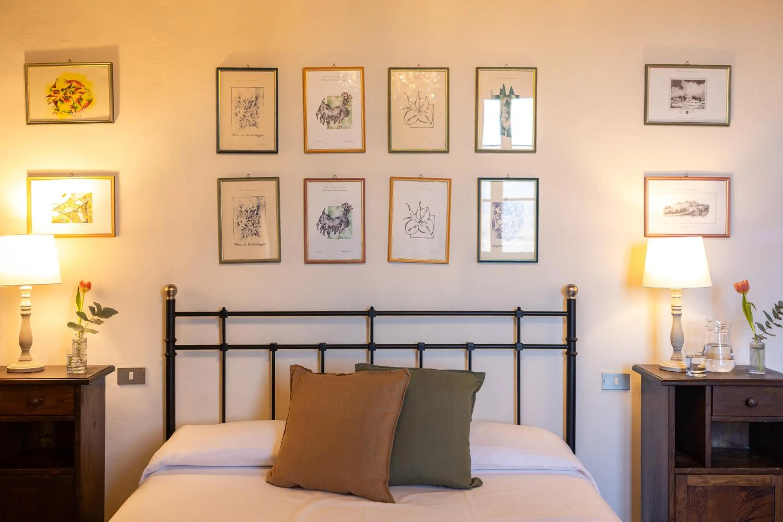 Bed in Castello Vicchiomaggio