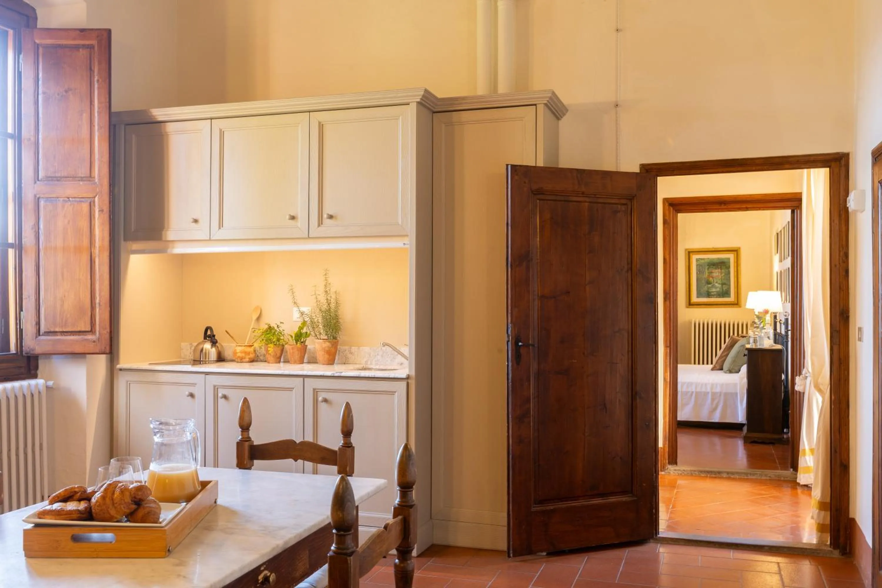 Bed in Castello Vicchiomaggio