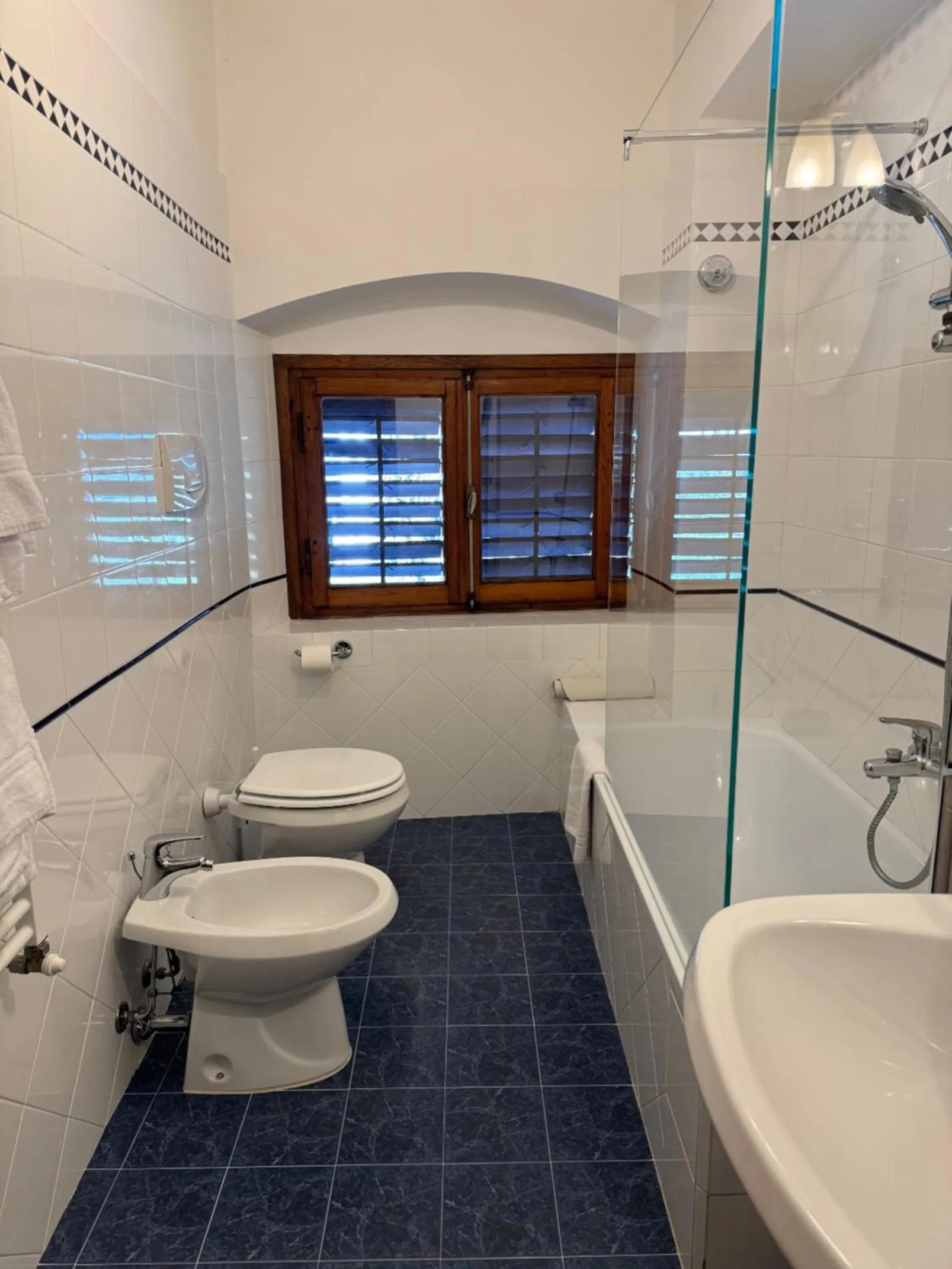 Bathroom in Castello Vicchiomaggio