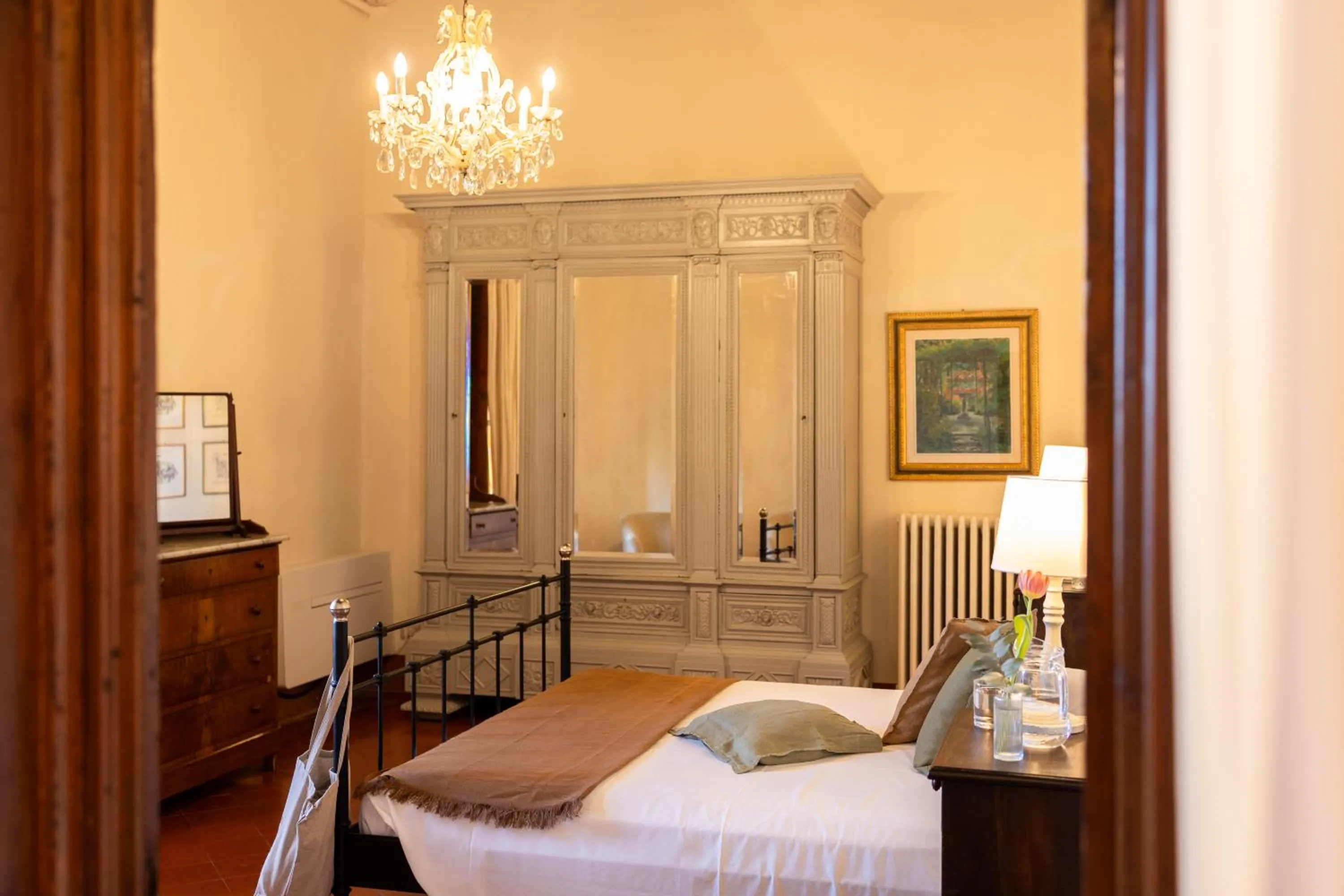 Bed in Castello Vicchiomaggio