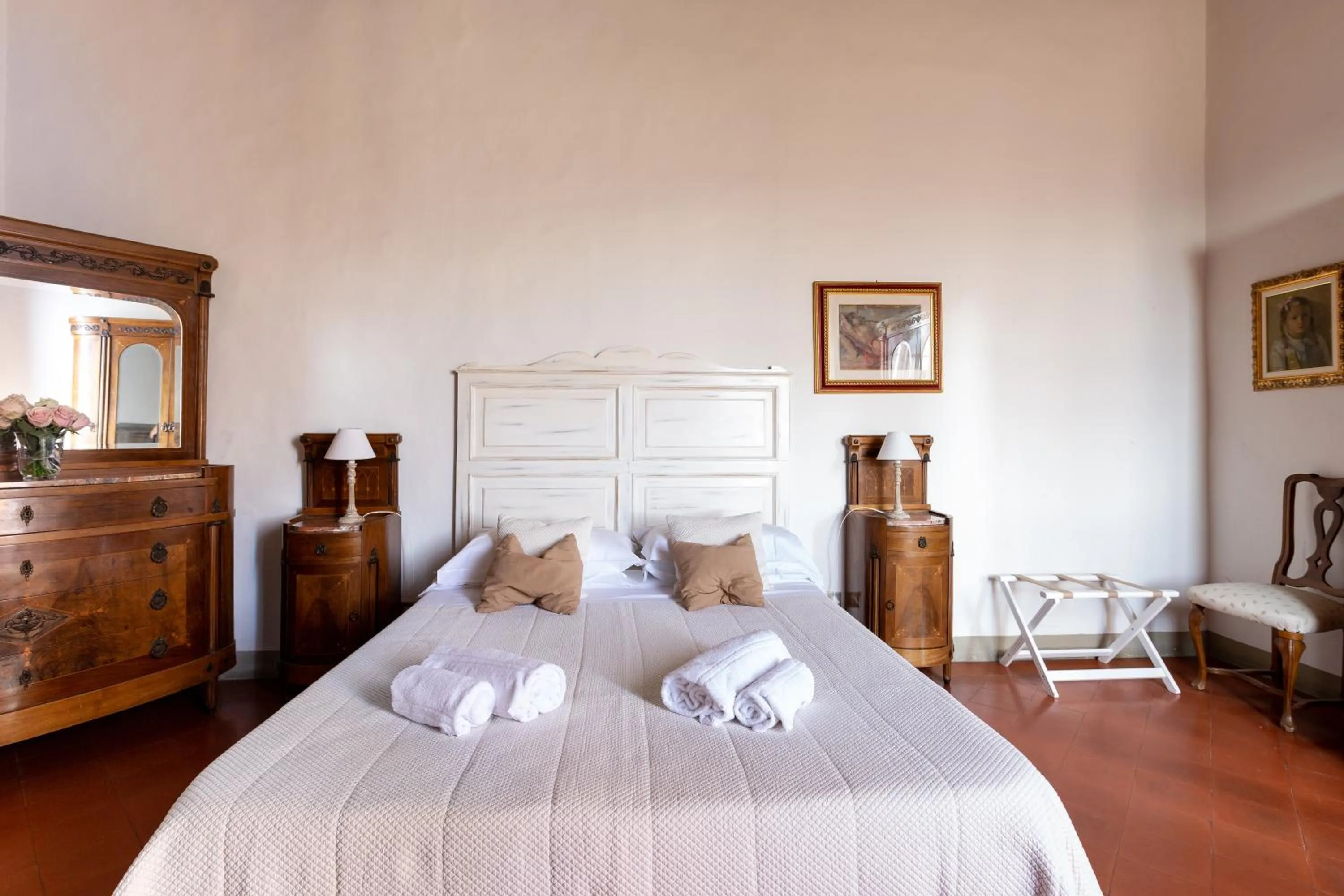 Bed in Castello Vicchiomaggio