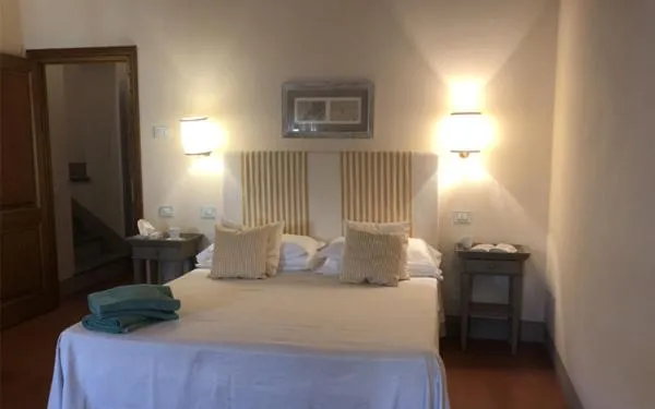 Bed in Castello Vicchiomaggio