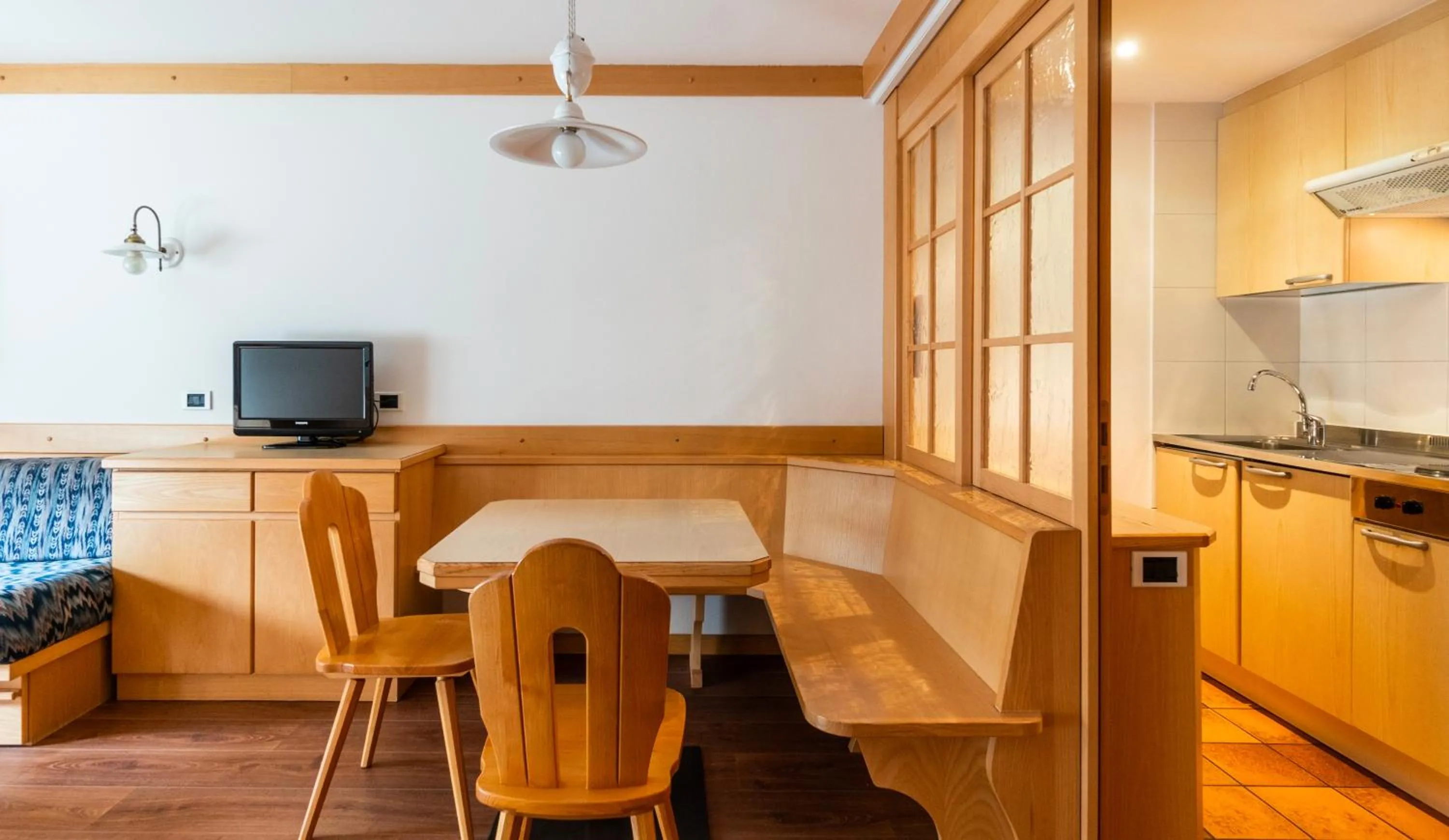 Kitchen or kitchenette in Apartments Boè