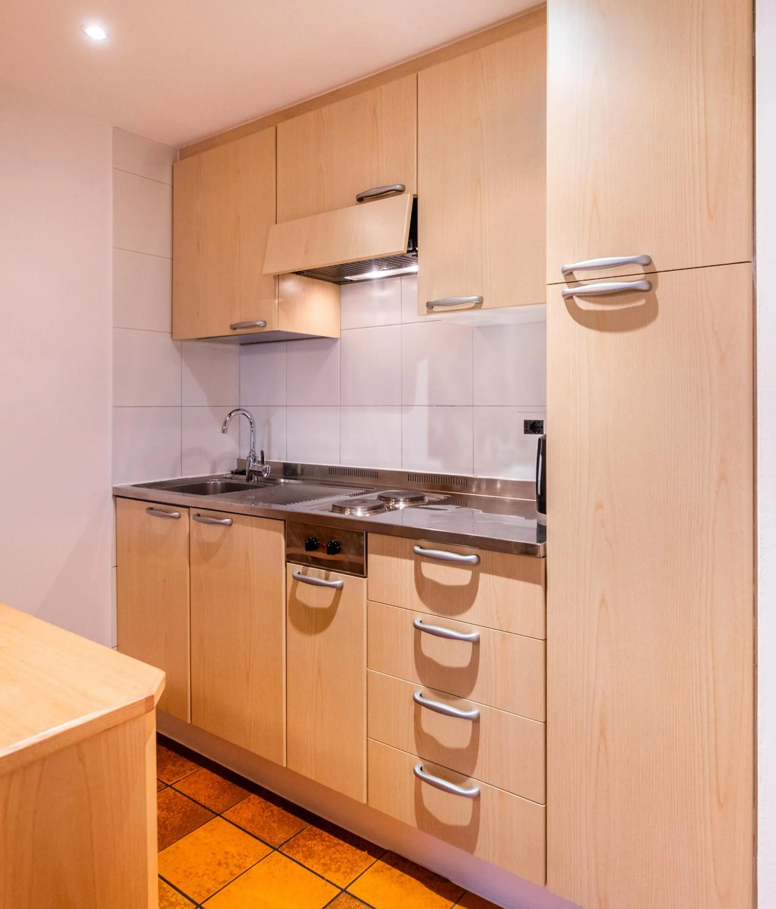Kitchen or kitchenette in Apartments Boè