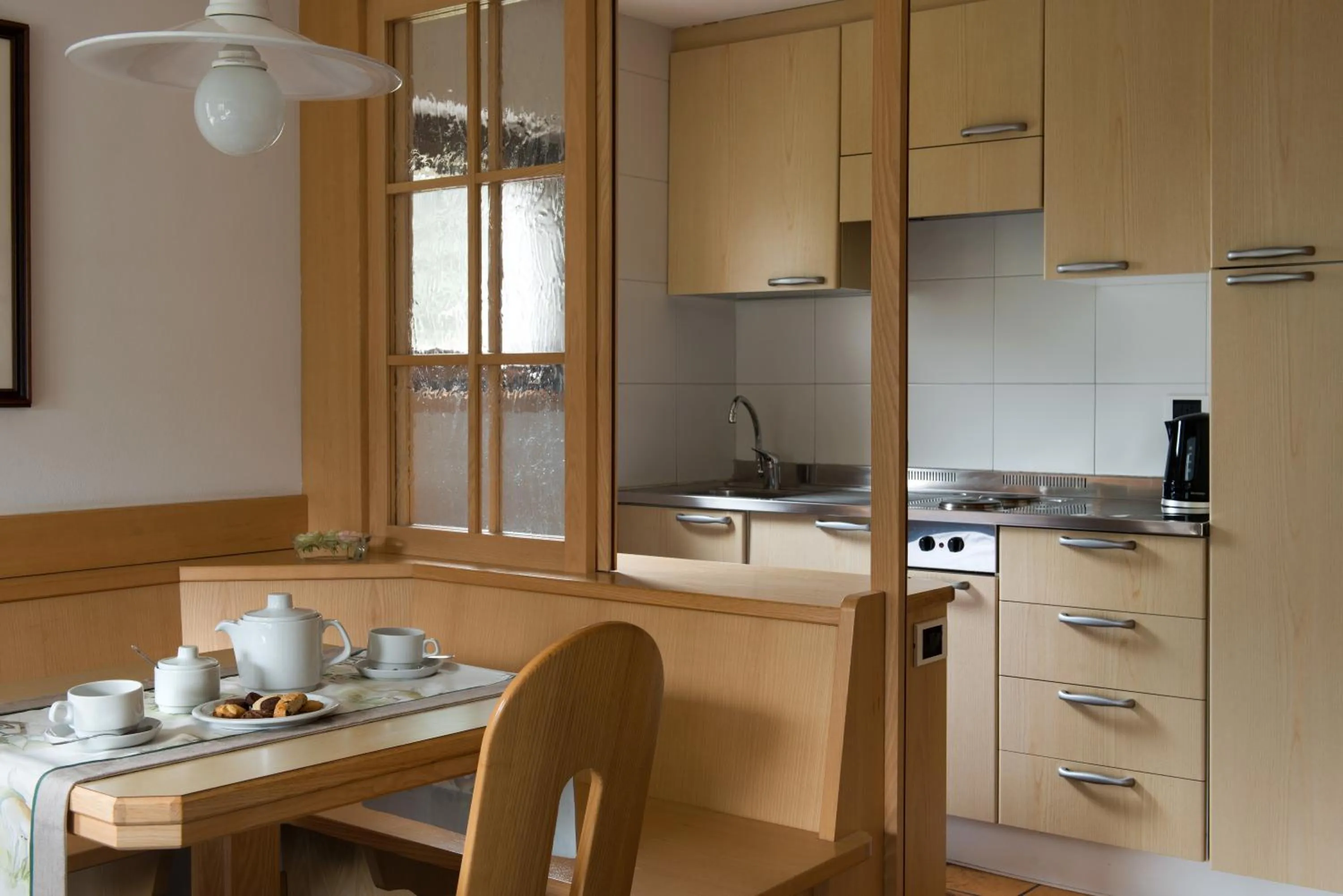 Kitchen or kitchenette in Apartments Boè