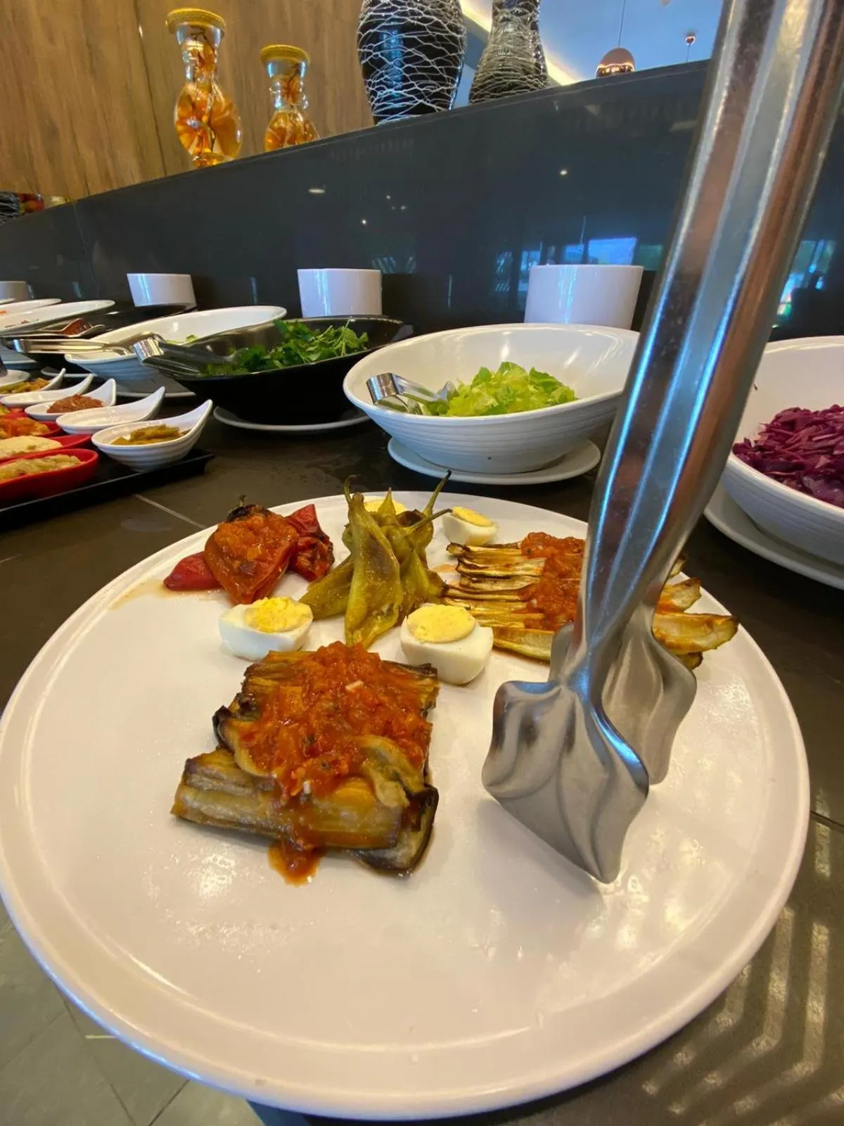 Food close-up in Istanbul Beach Hotel - All Inclusive