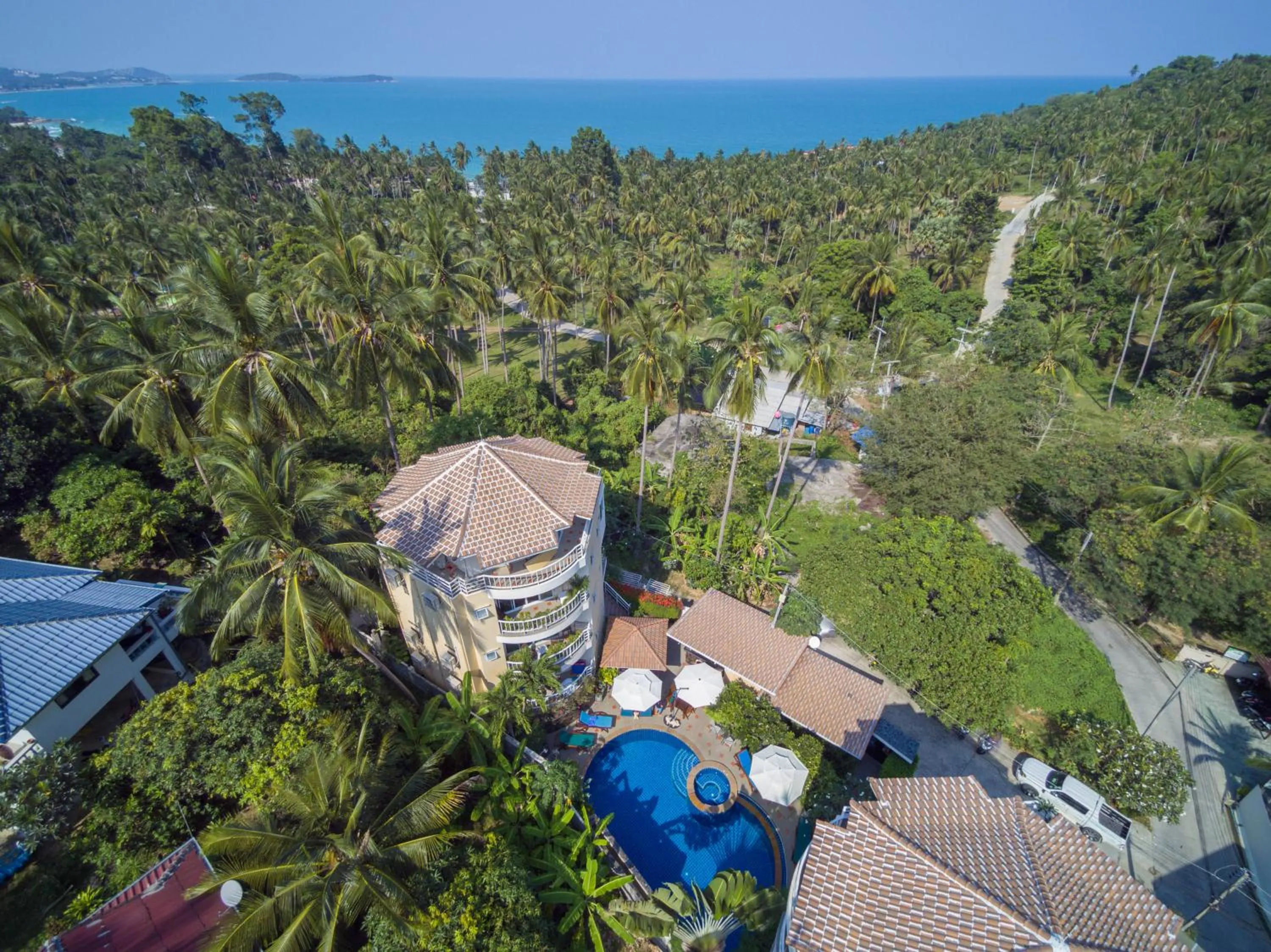Bird's eye view in Chaweng Noi Residence