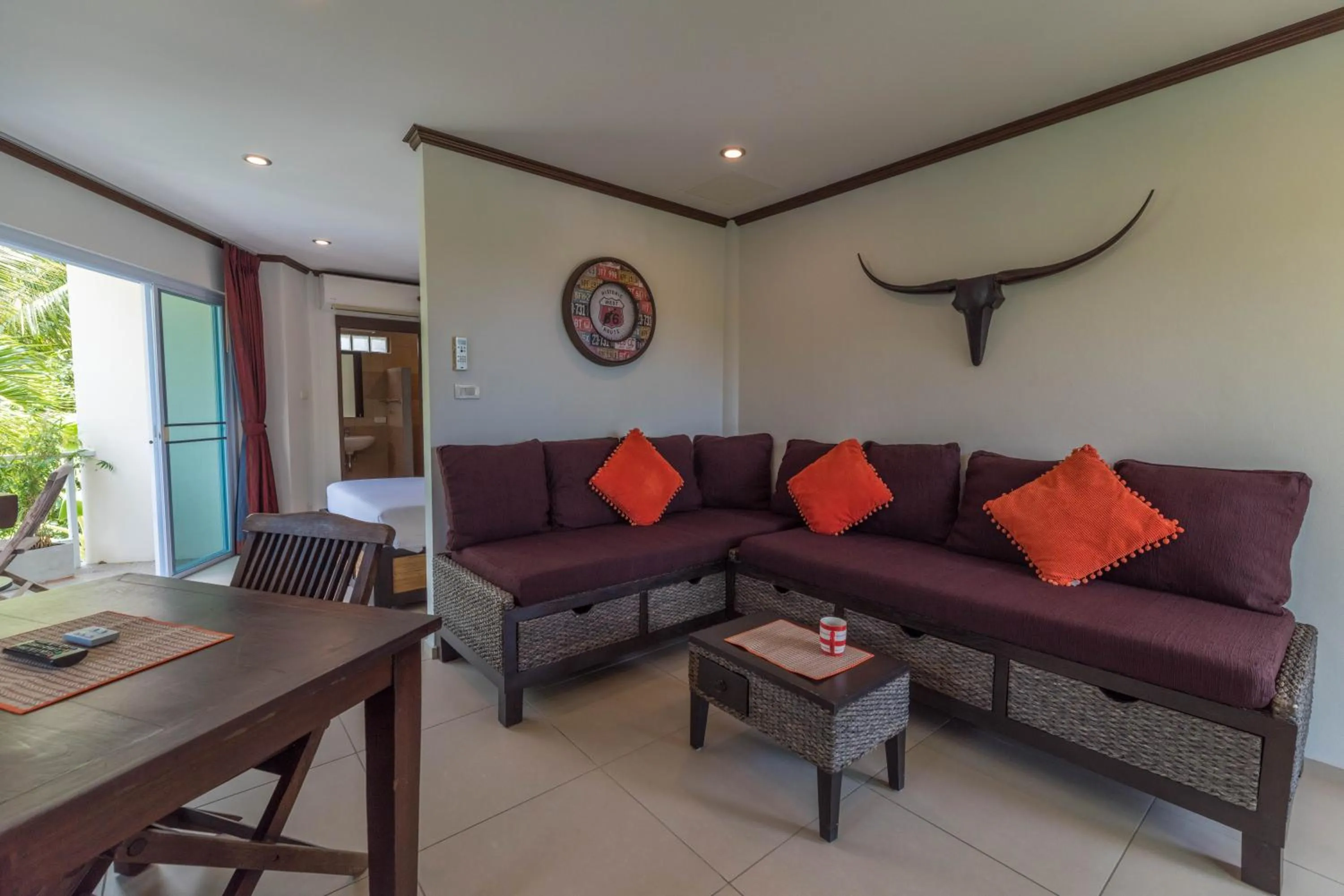 Living room in Chaweng Noi Residence