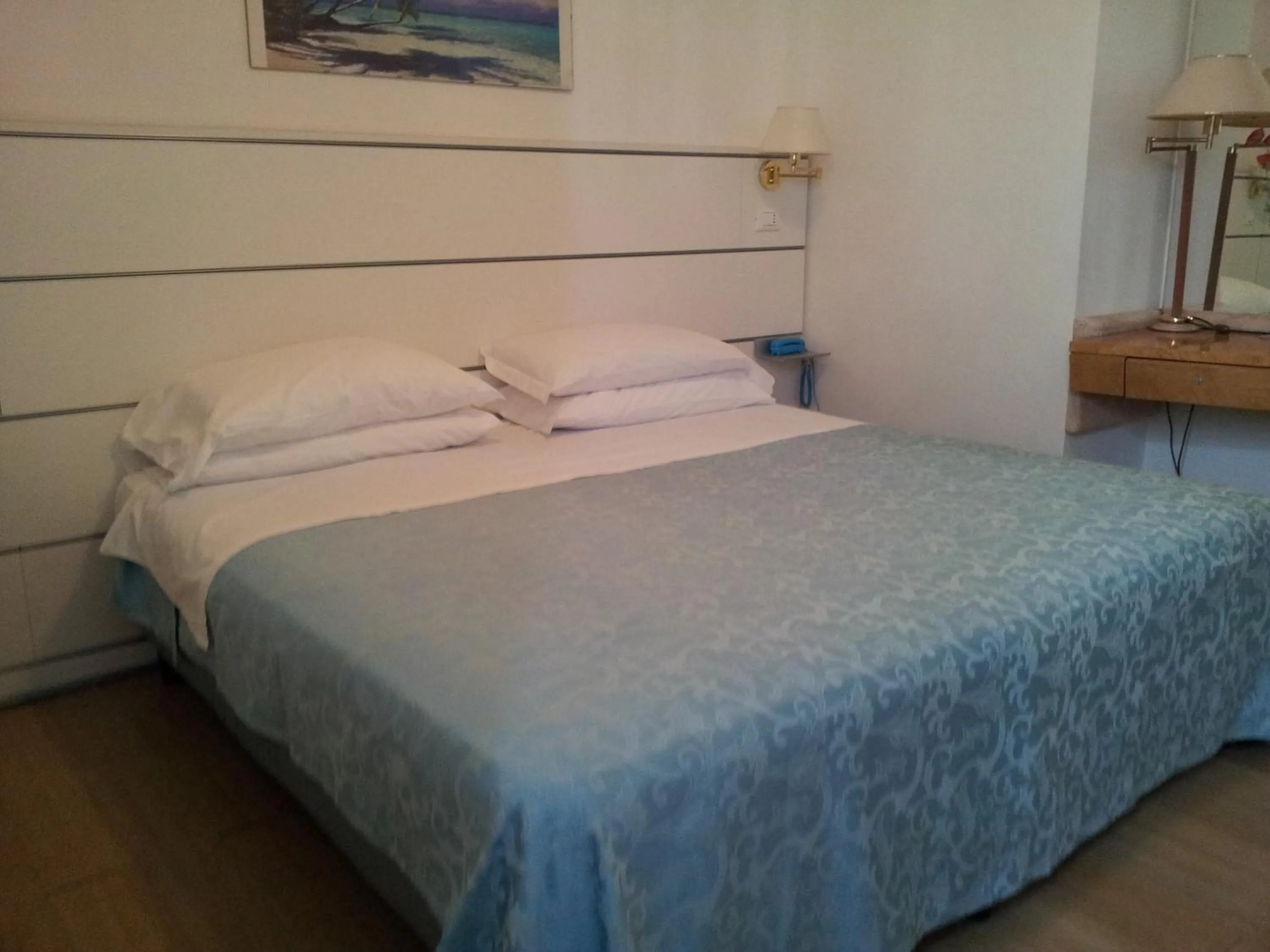 Decorative detail, Bed in Hotel Post