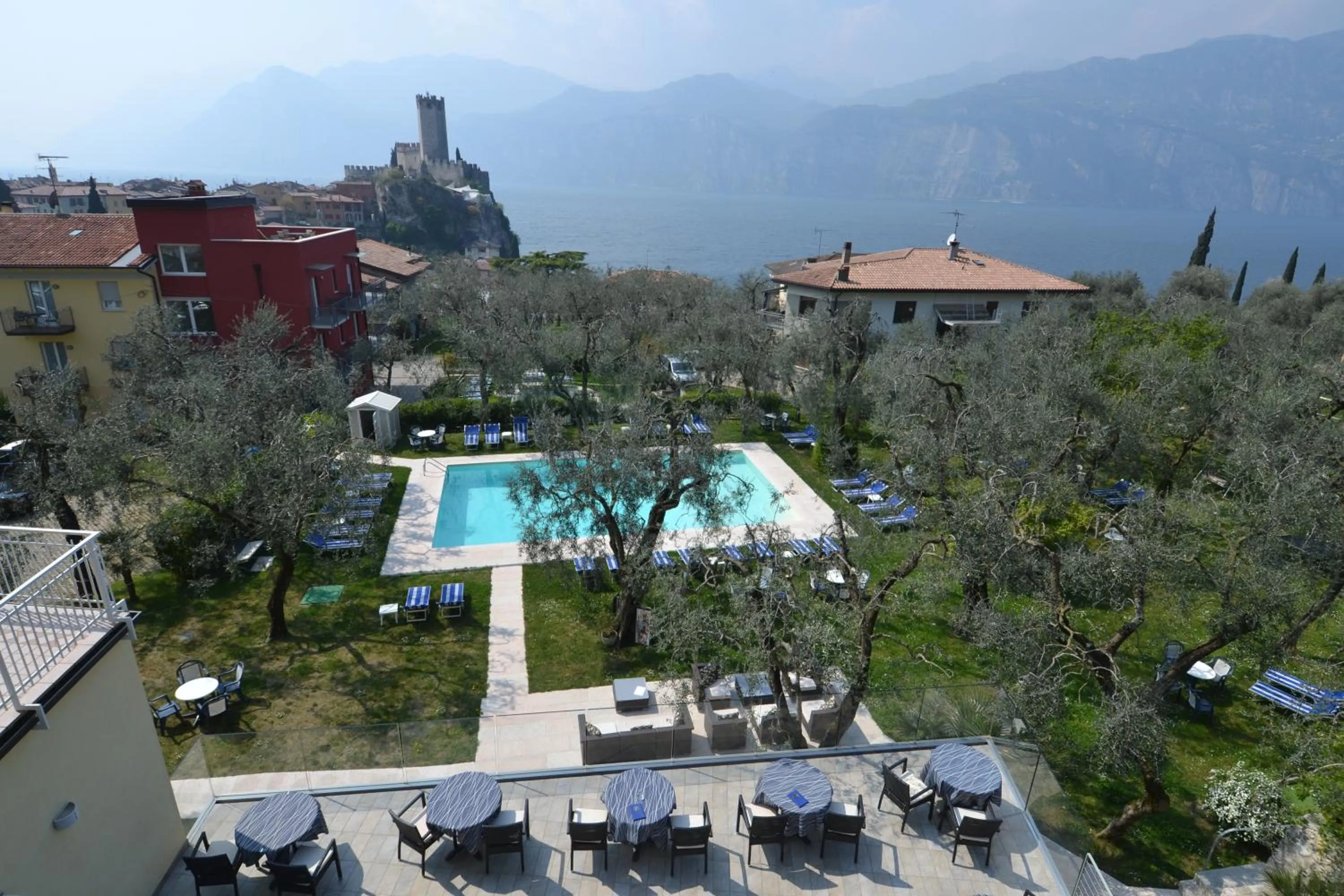 Bird's eye view in Hotel Augusta